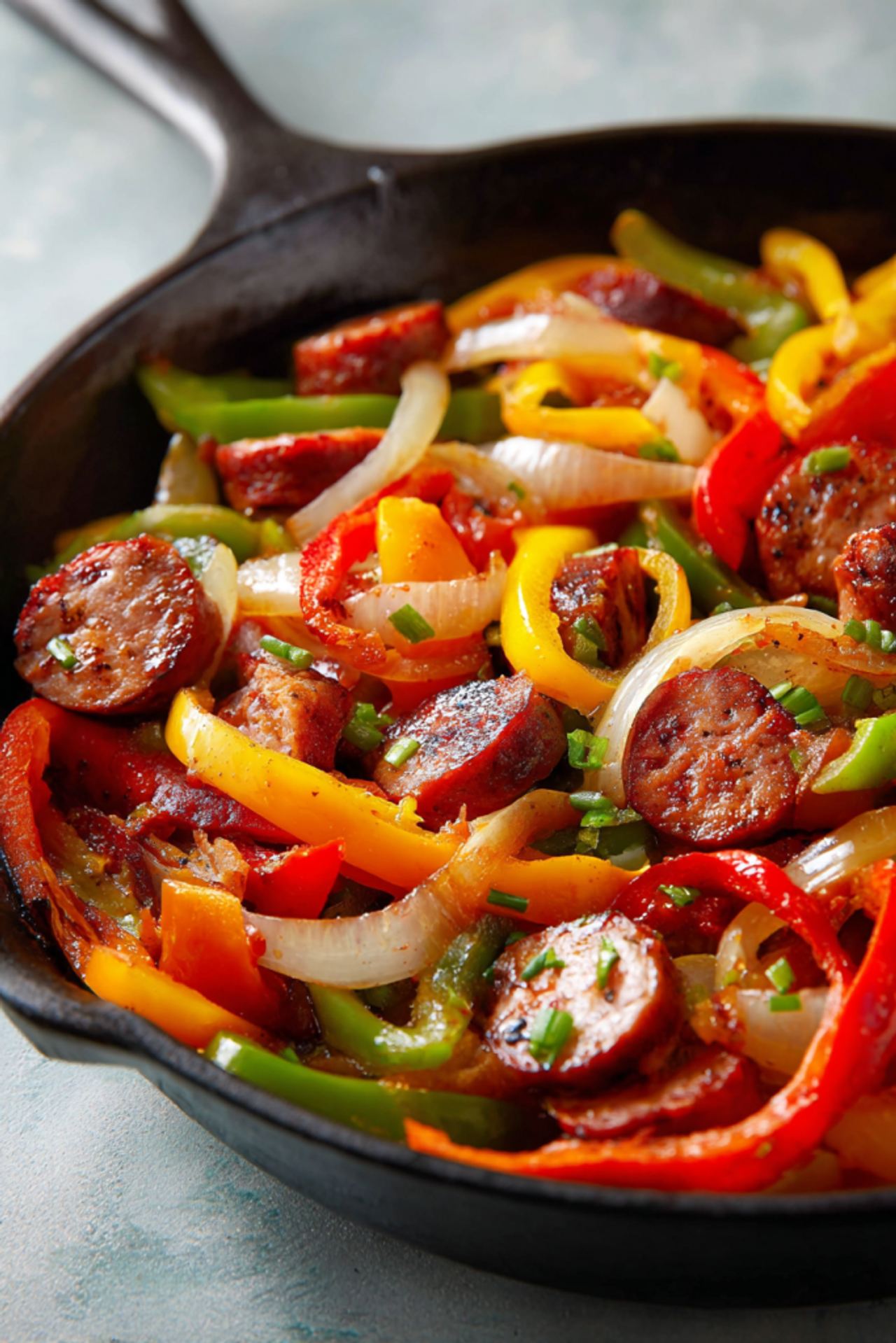 Sausage, Peppers and Onions