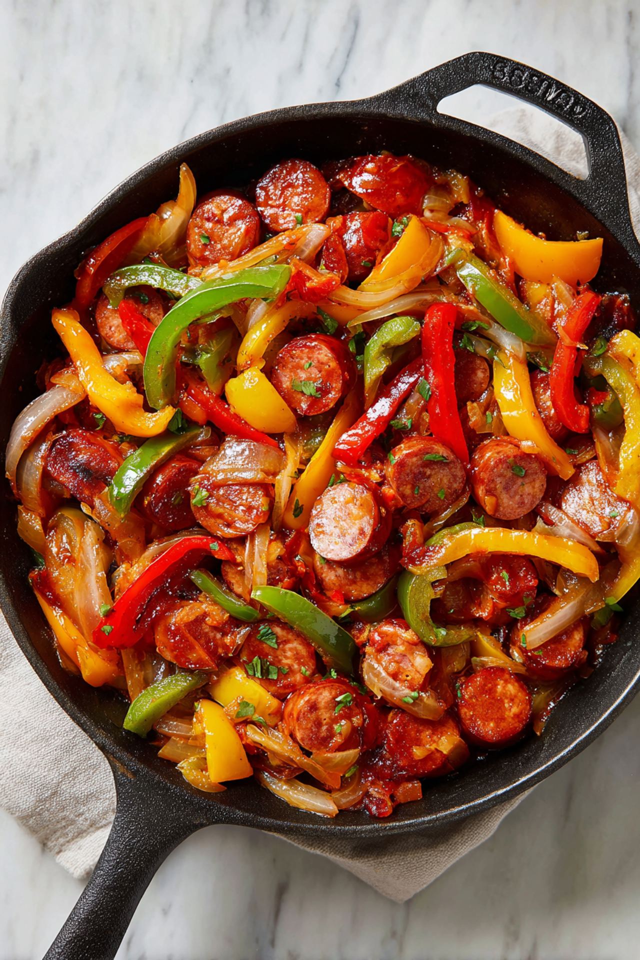 Sausage, Peppers and Onions