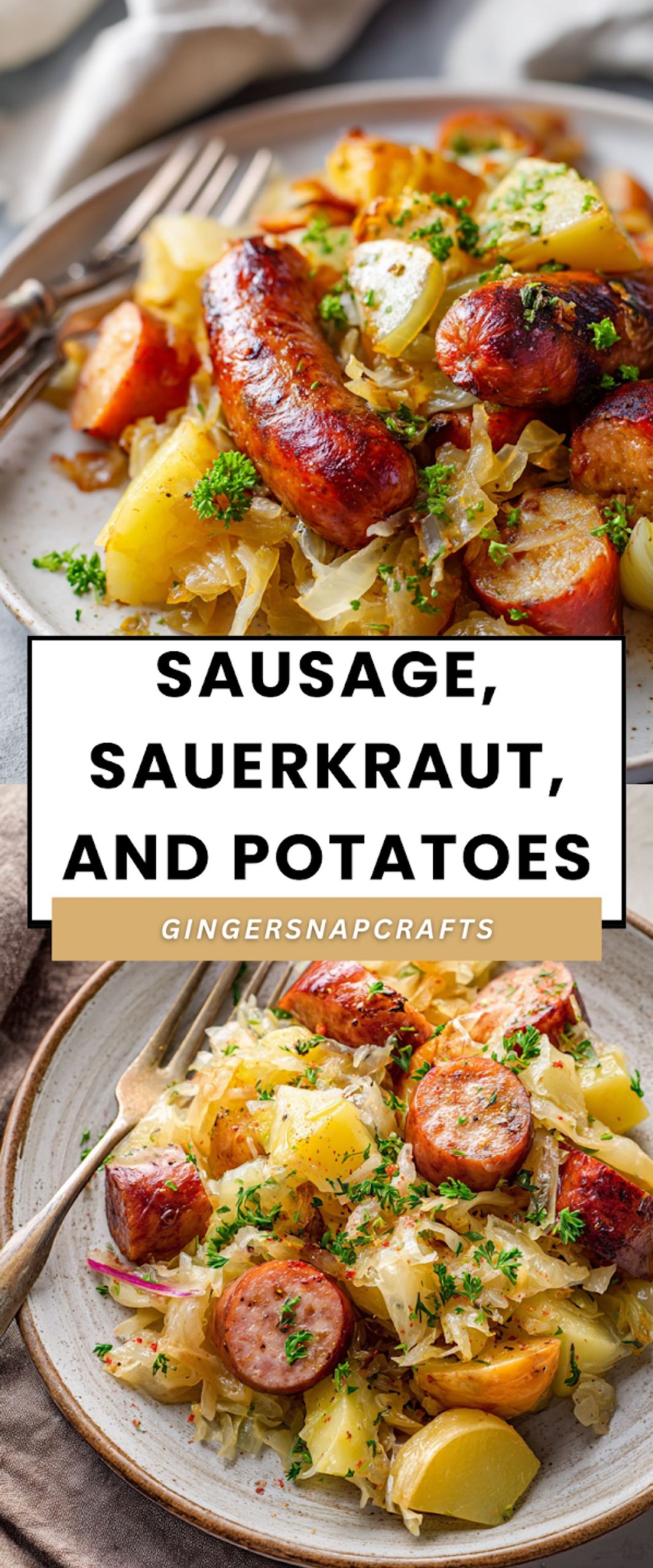 Sausage, Sauerkraut, and Potatoes