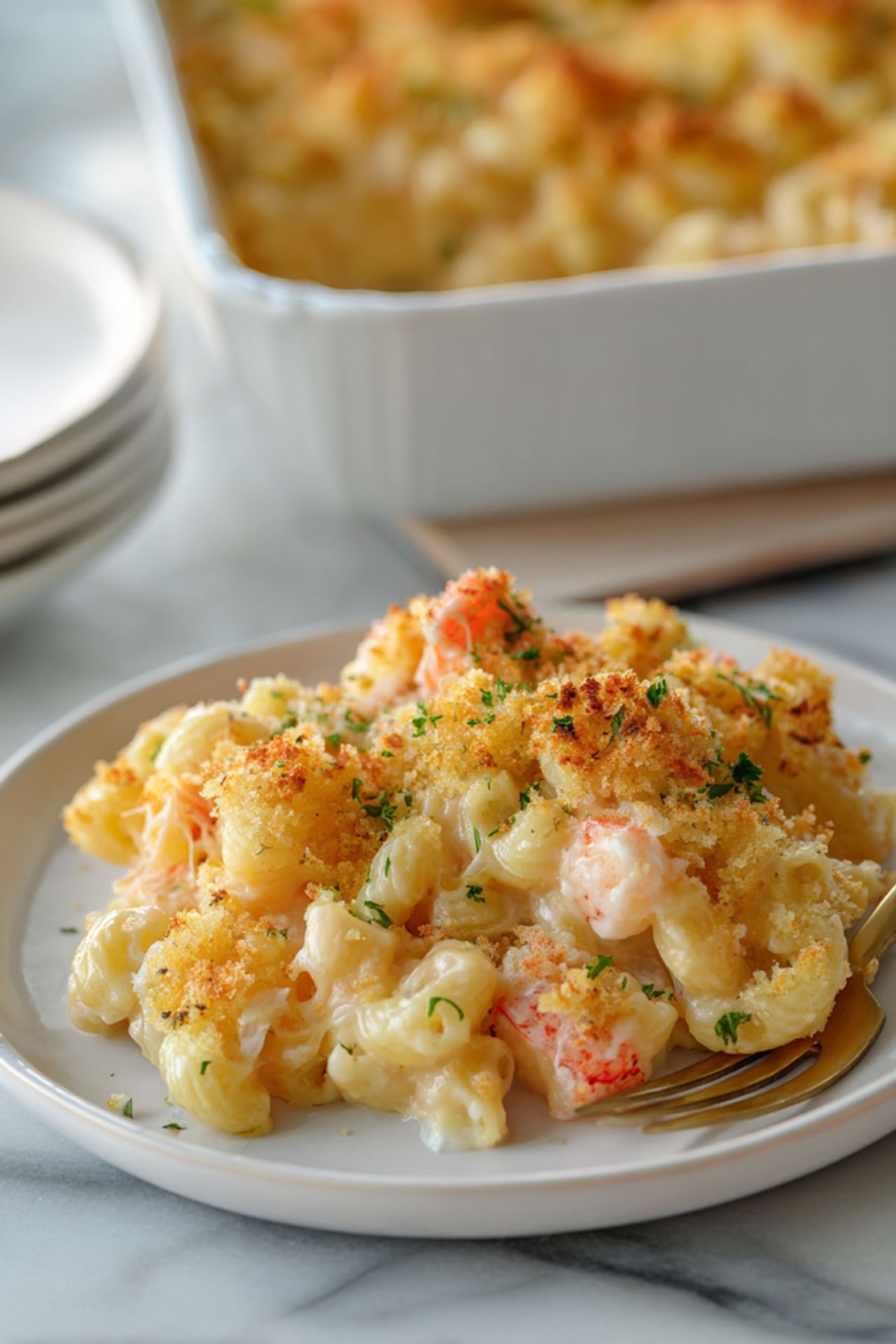 Seafood Mac and Cheese