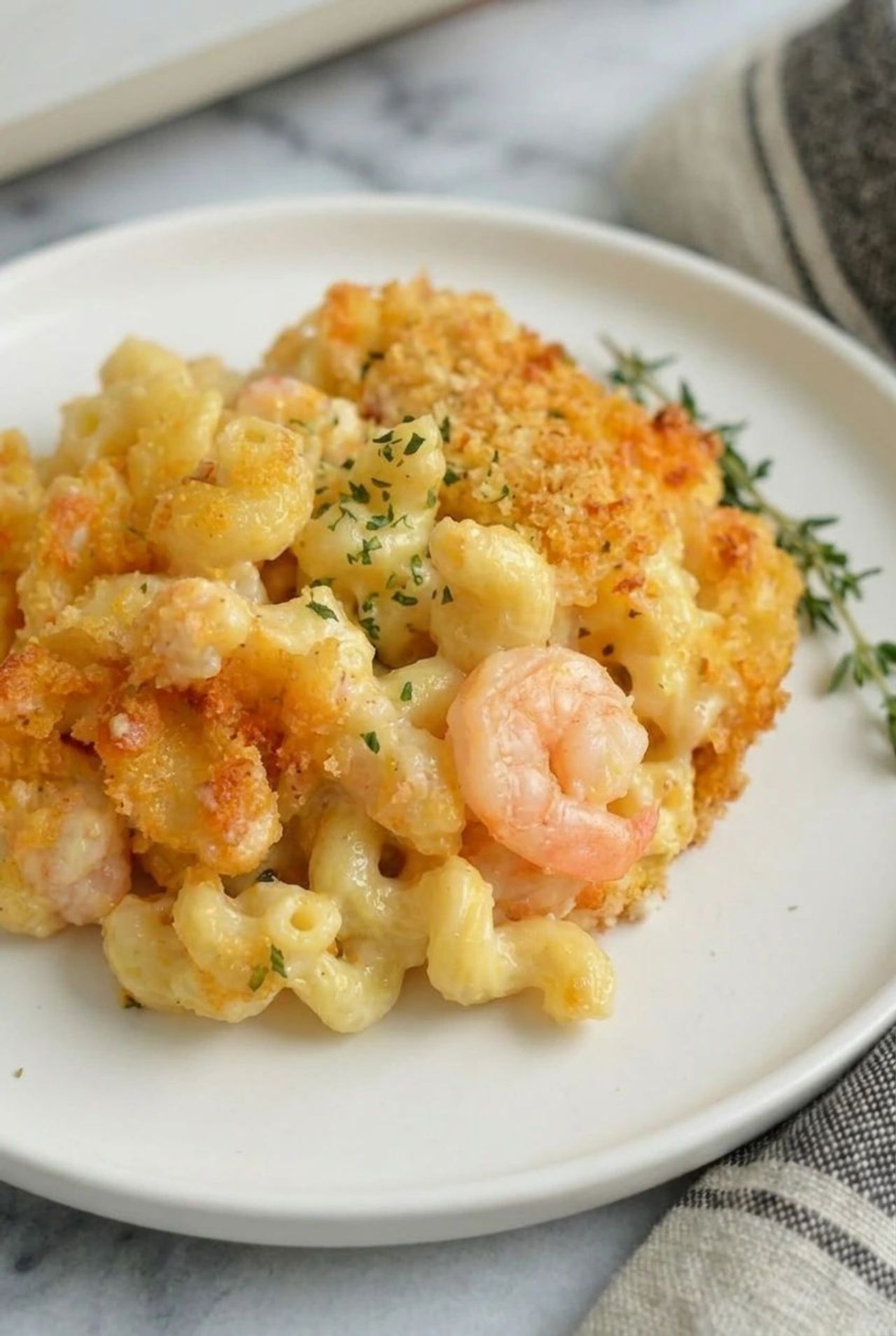 Seafood Mac and Cheese