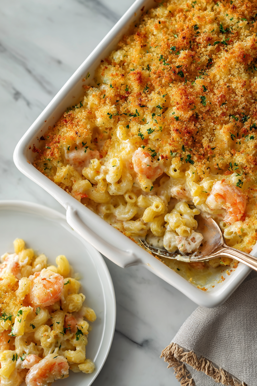 Seafood Mac and Cheese