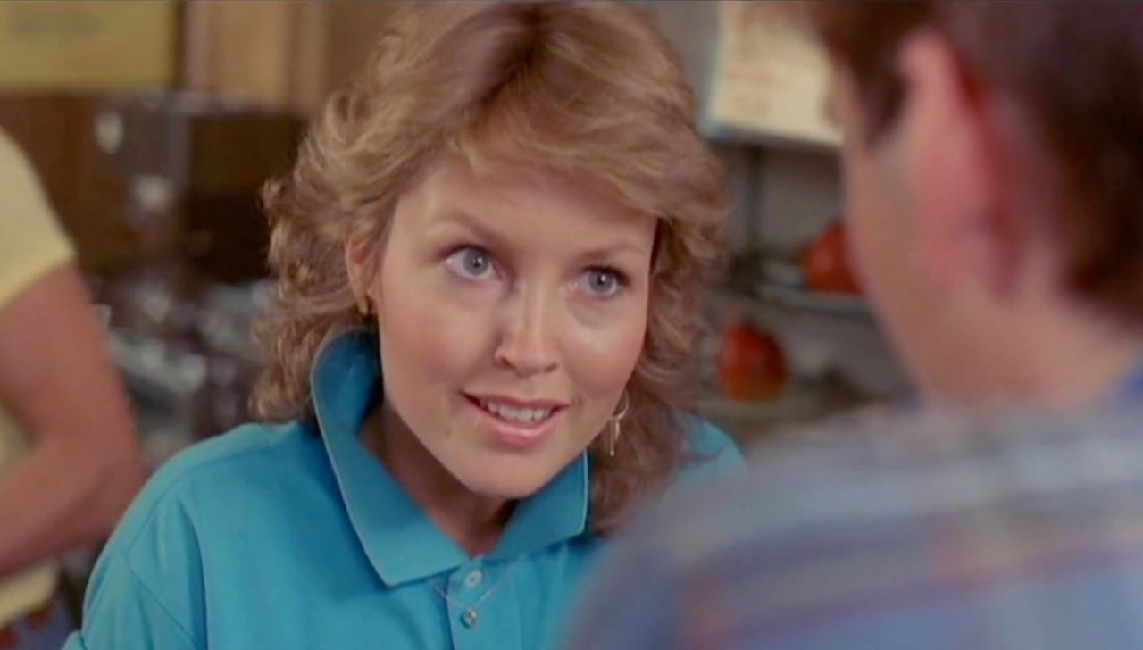 The actress who got her big break in "Valley Girl" with her wild, slightly hair blonde hair, and fresh, innocent attitude in the early 1980s. | Source: YouTube/Movieclips
