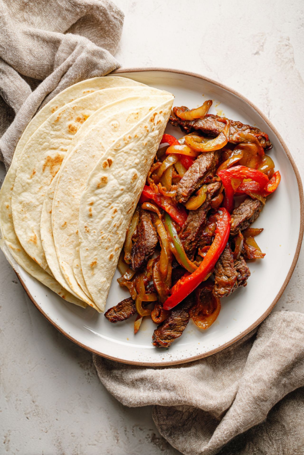 Sheet Pan Steak Fajitas