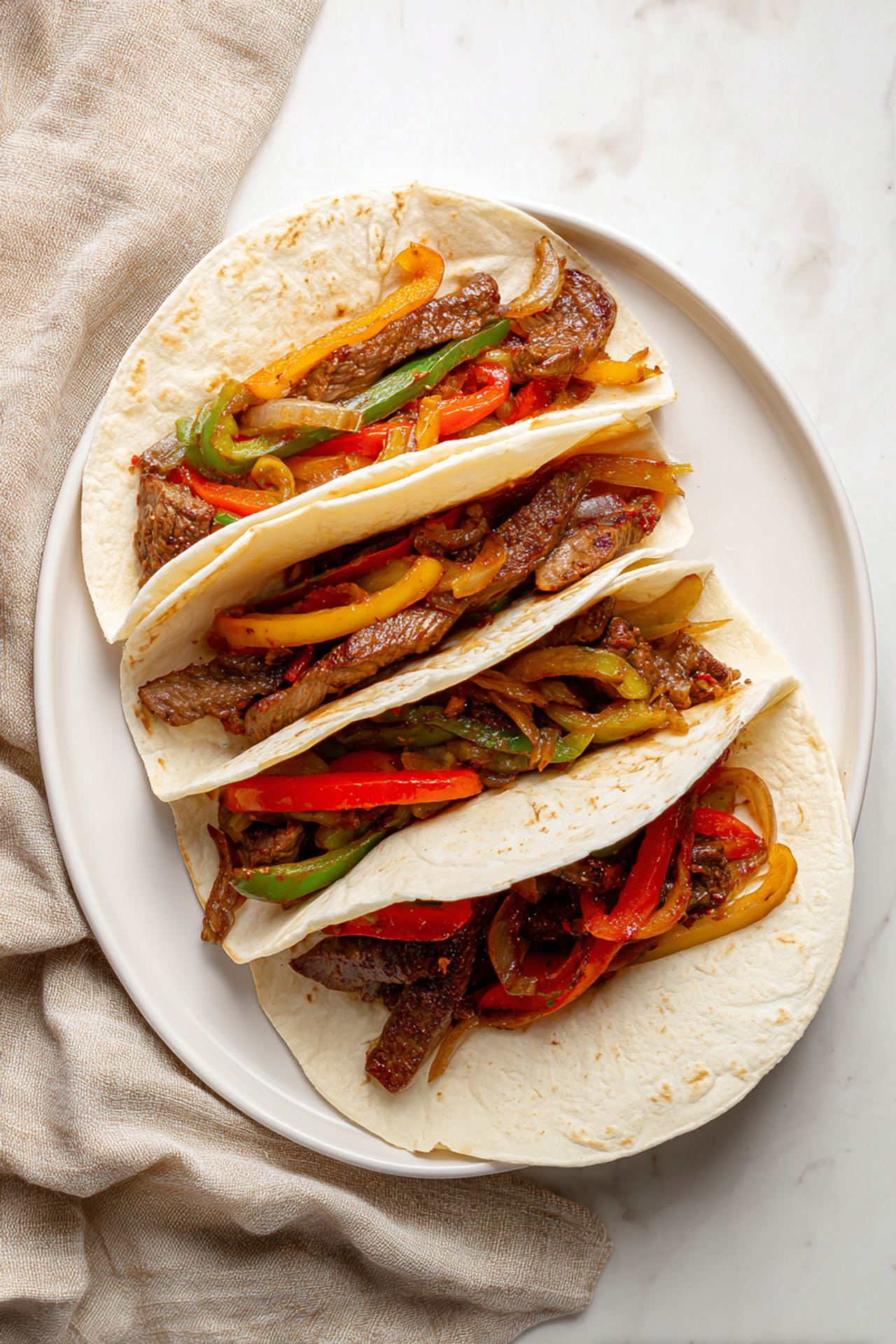 Sheet Pan Steak Fajitas