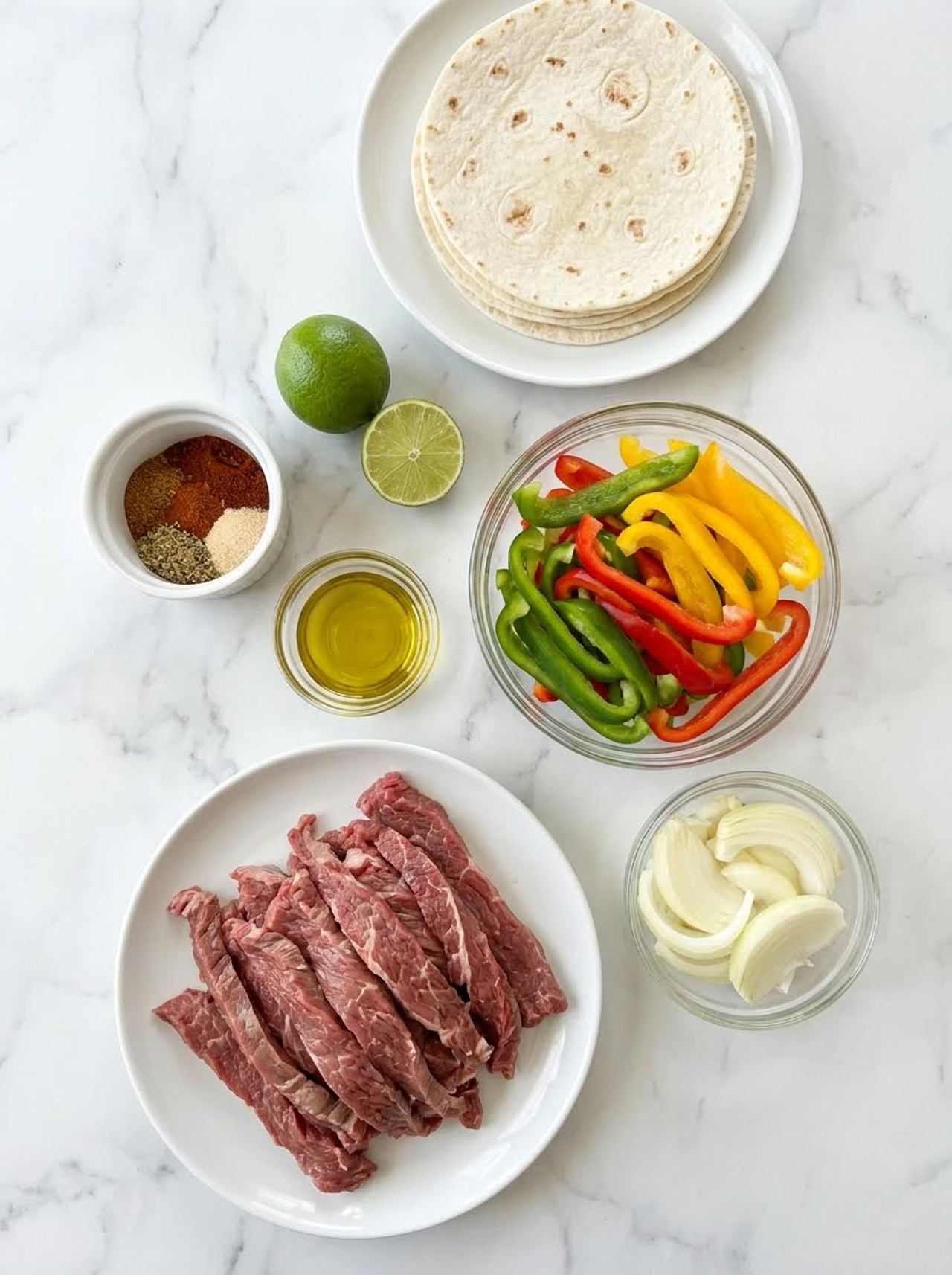 Sheet Pan Steak Fajitas