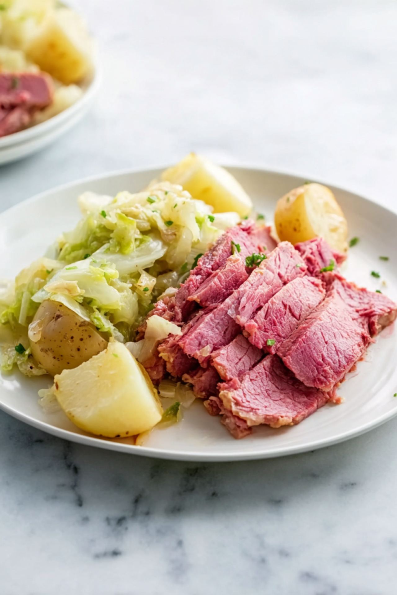 Slow Cooker Corned Beef and Cabbage