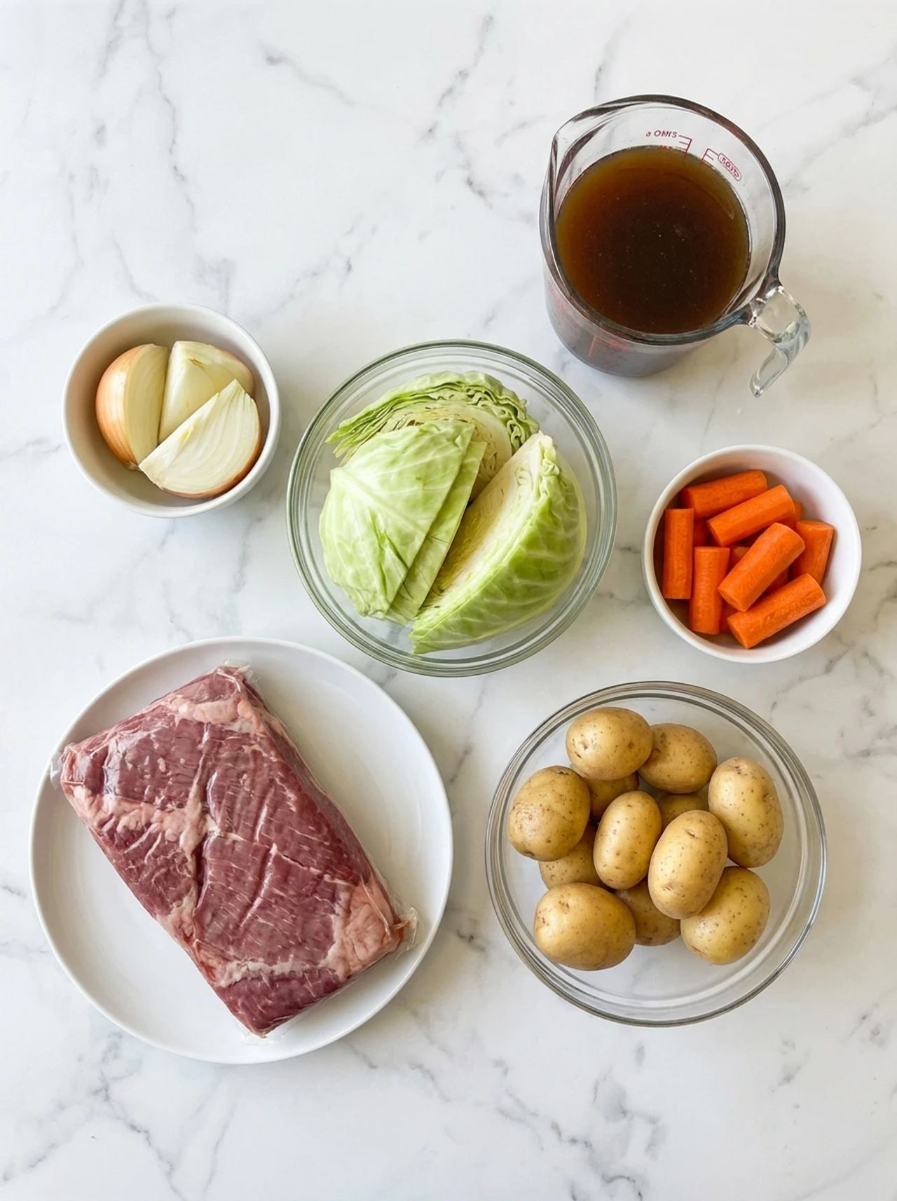 Slow Cooker Corned Beef and Cabbage
