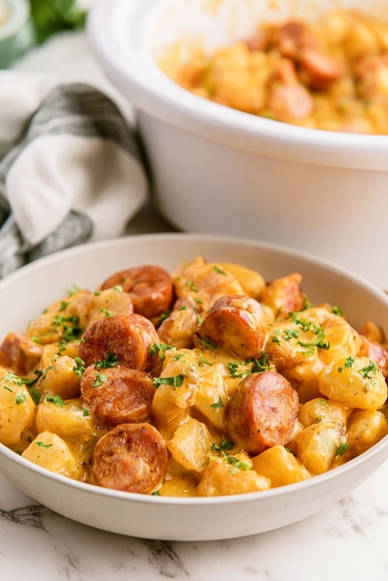 Slow Cooker Kielbasa and Potatoes