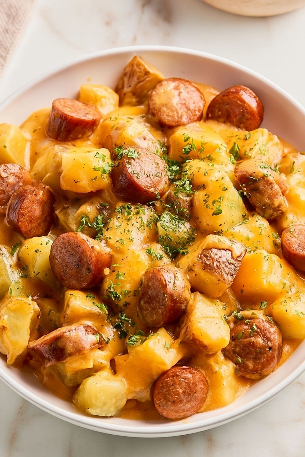 Slow Cooker Kielbasa and Potatoes