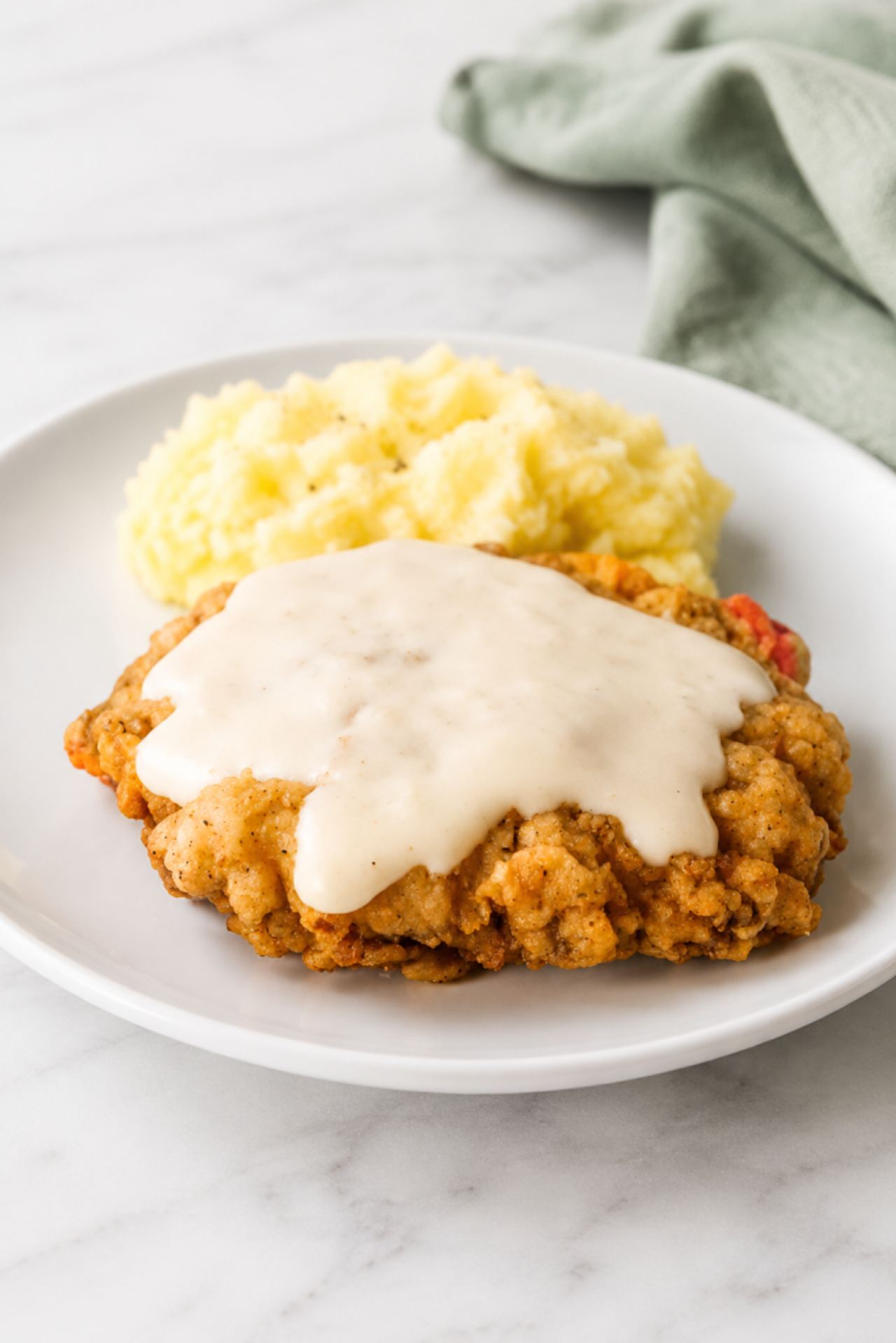 Southern Chicken-Fried Steak with Gravy