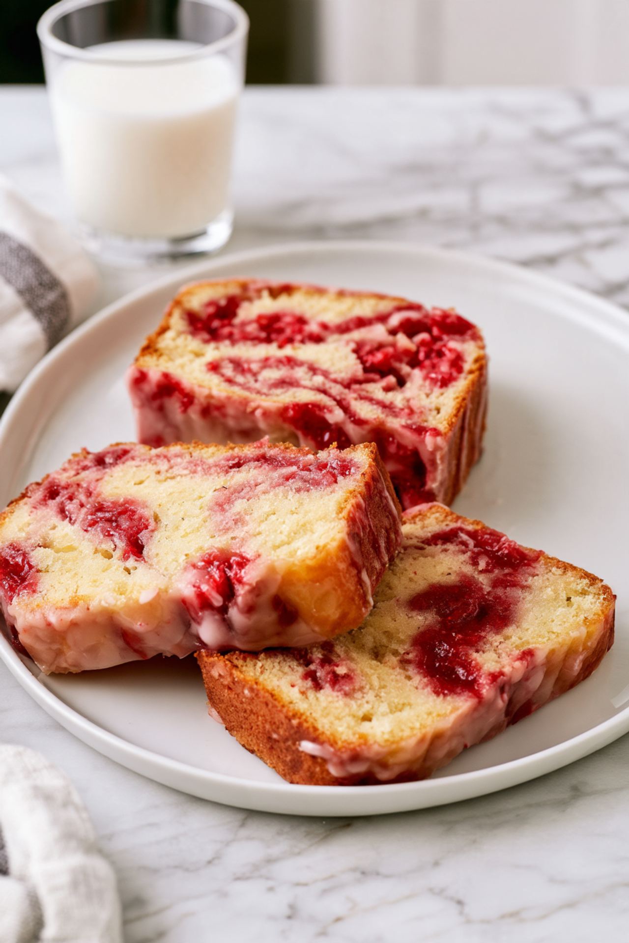 Strawberry Swirl Loaf