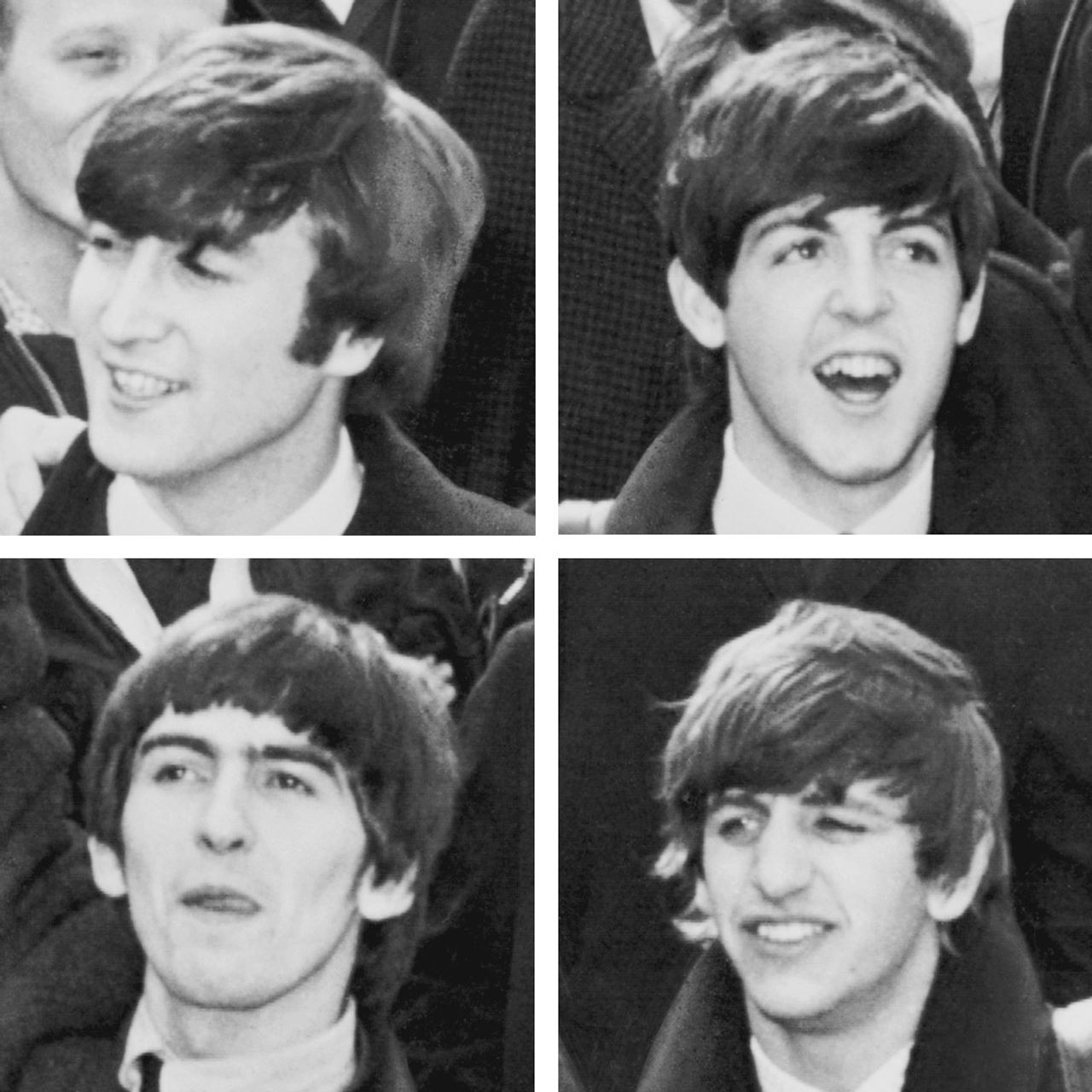 The Beatles members at New York City in 1964