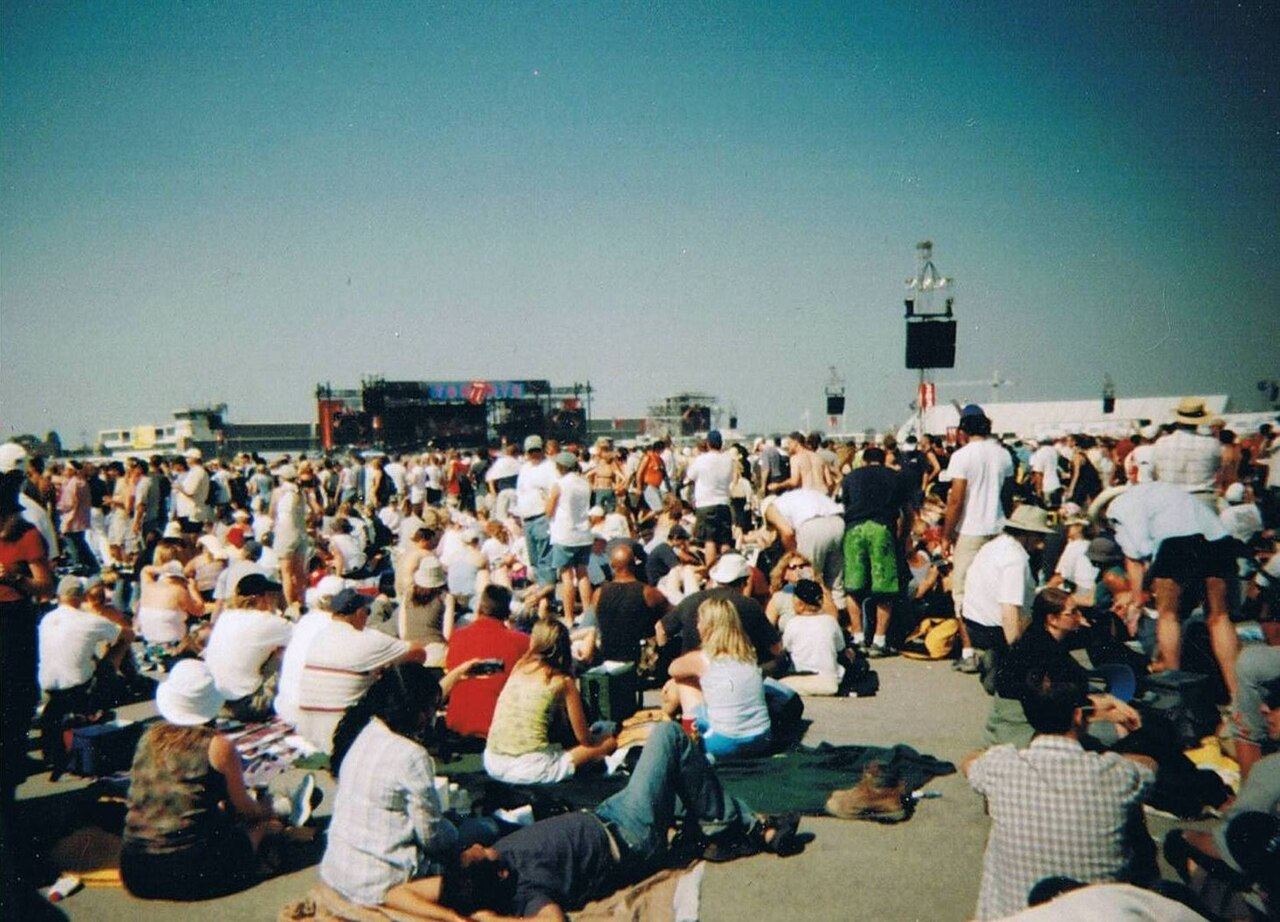 Sarstock stage Rolling Stones August 2003