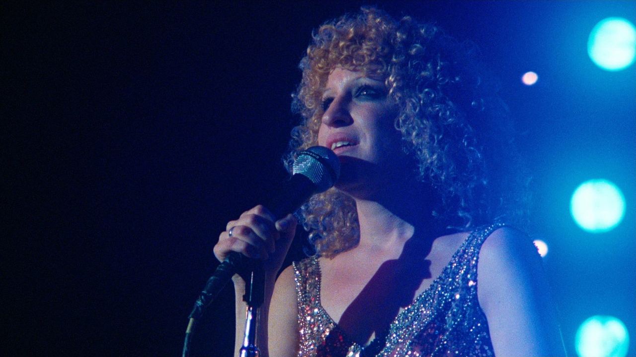 Bette Midler as fictional singer Mary Rose Foster in The Rose (1979). Film still, not documentary footage of Midler's private life.