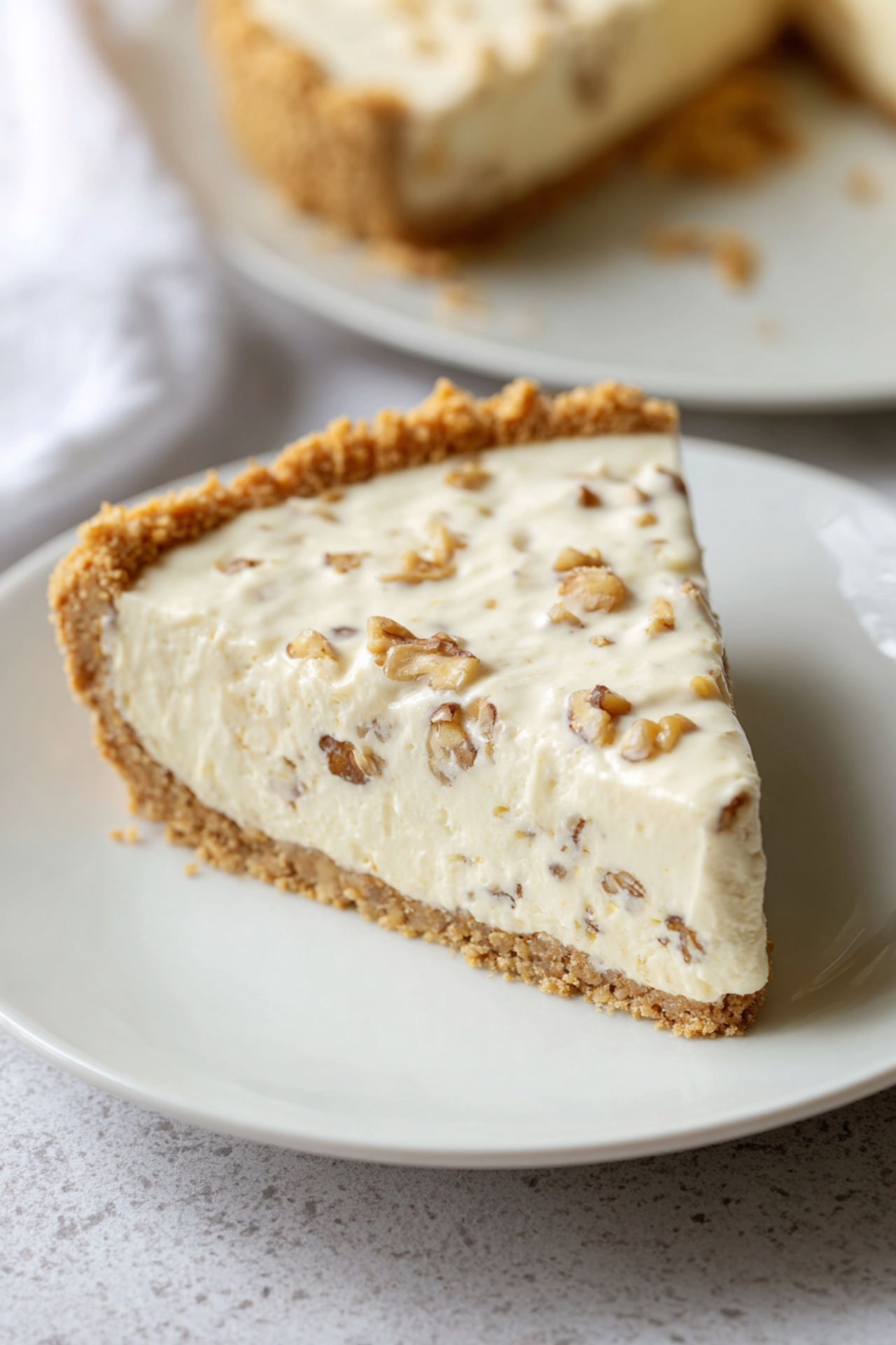 Walnut Cream Pie
