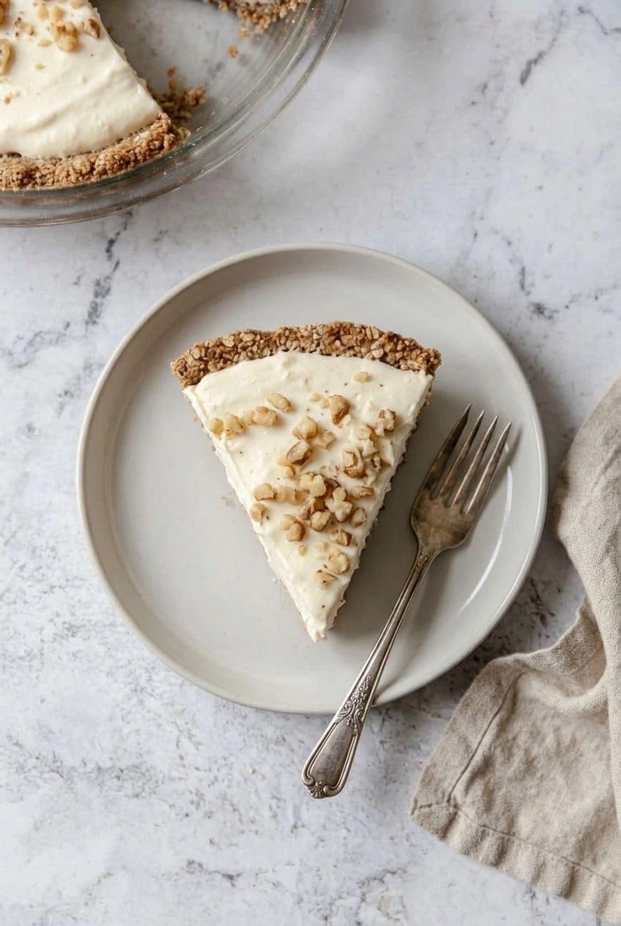 Walnut Cream Pie