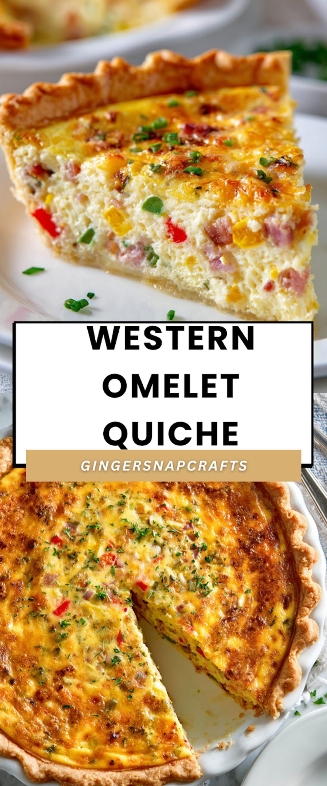 Western Omelet Quiche