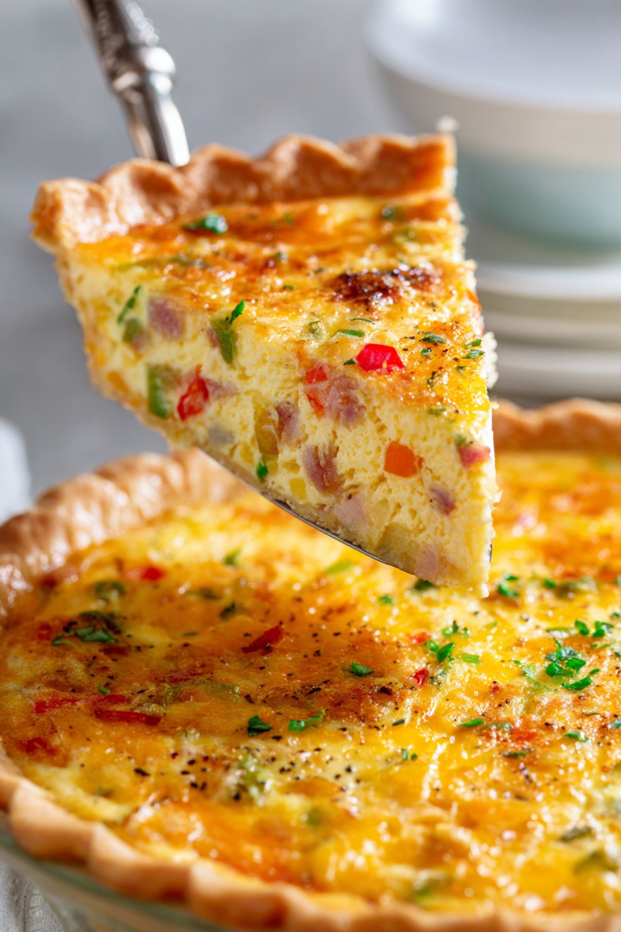 Western Omelet Quiche