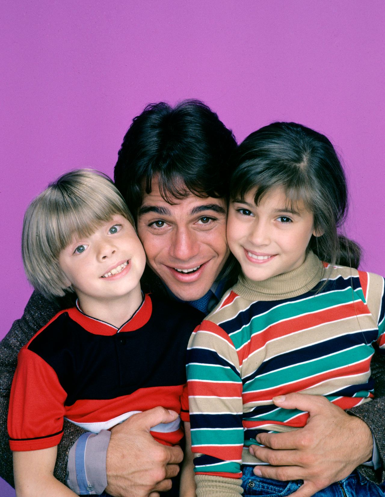 Tony Danza, Alyssa Milano, and Danny Pintauro on "Who's the Boss?" September 20, 1984 | Source: Getty Images