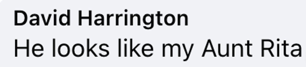 A comment left under a Facebook post about Tony Danza | Source: facebook.com/today/