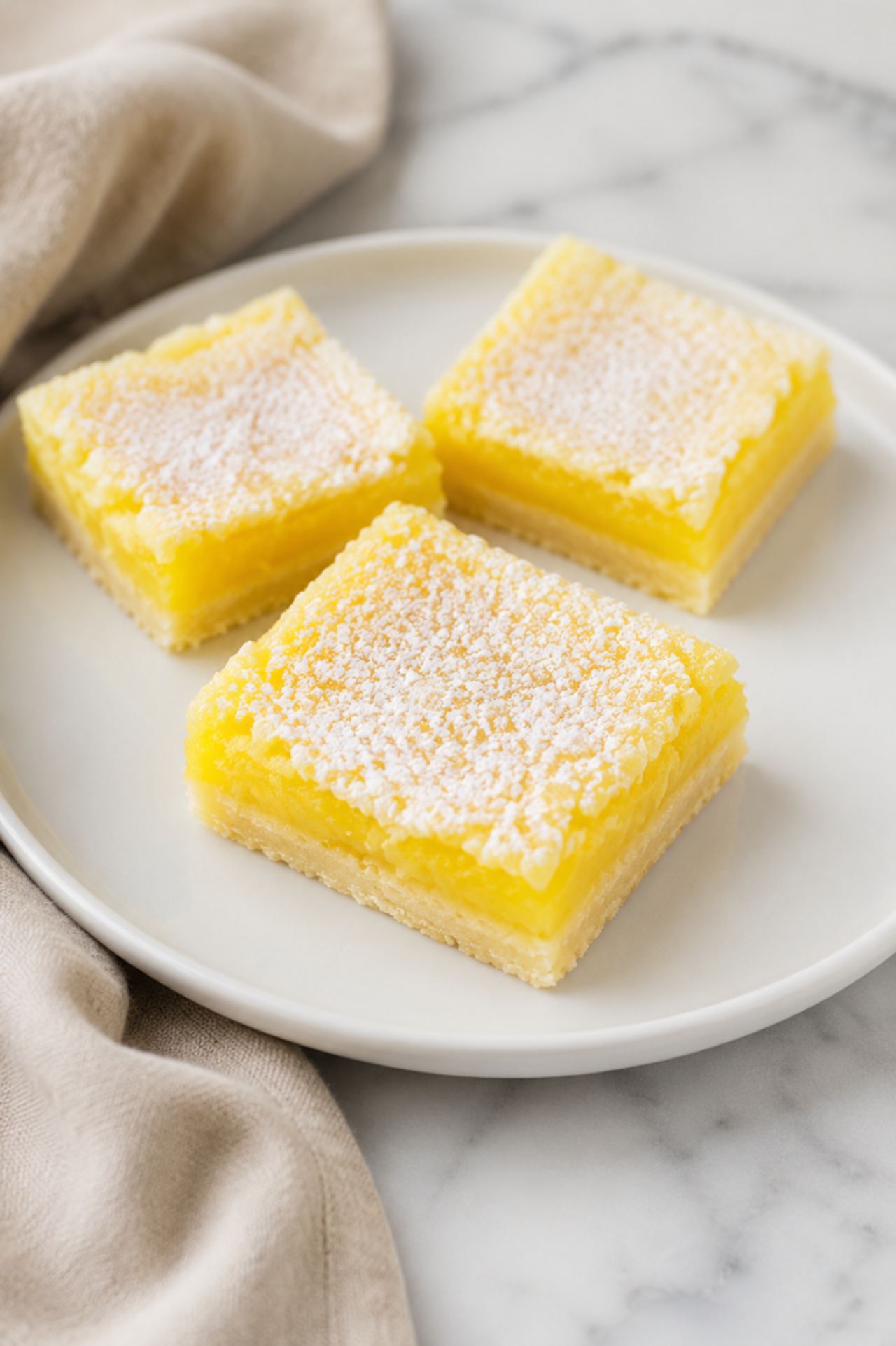 3-Ingredient Lemon Bars