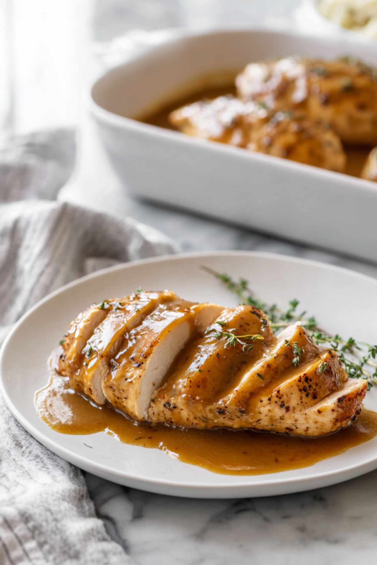 4-Ingredient Savory Chicken Bake
