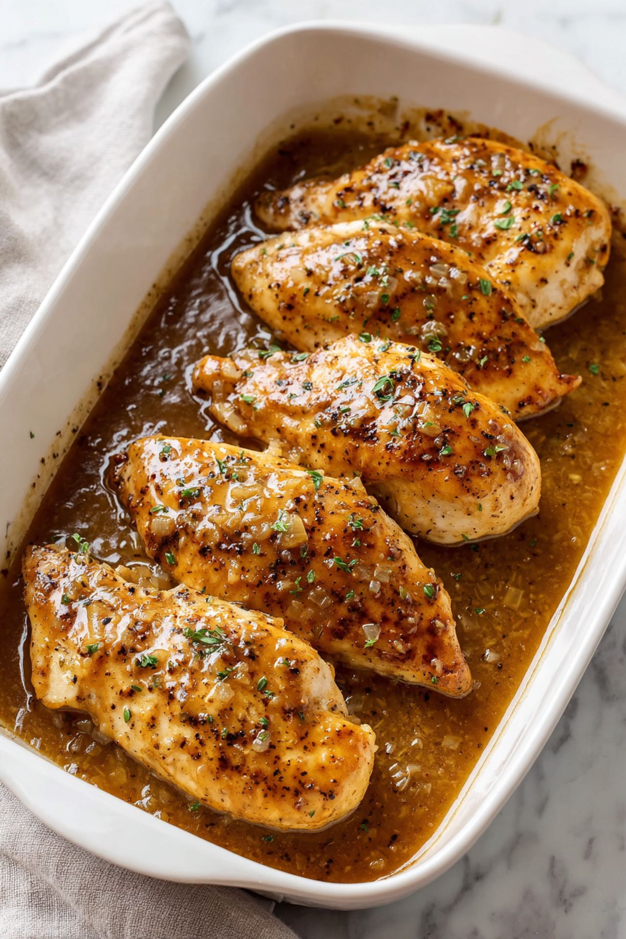 4-Ingredient Savory Chicken Bake