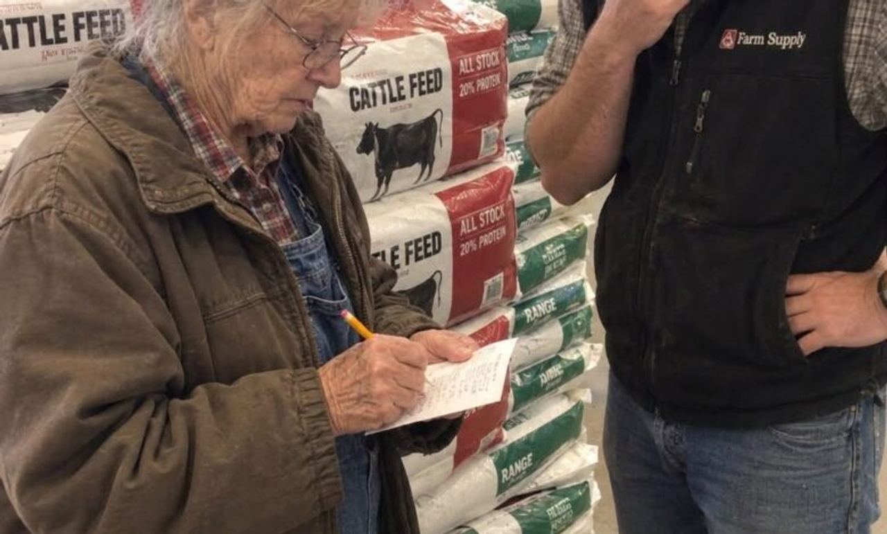 A Farm Supply Manager Refused to Sell My 74-Year-Old Mom the Last Bags of Feed, Then She Wrote Six Numbers on His Receip