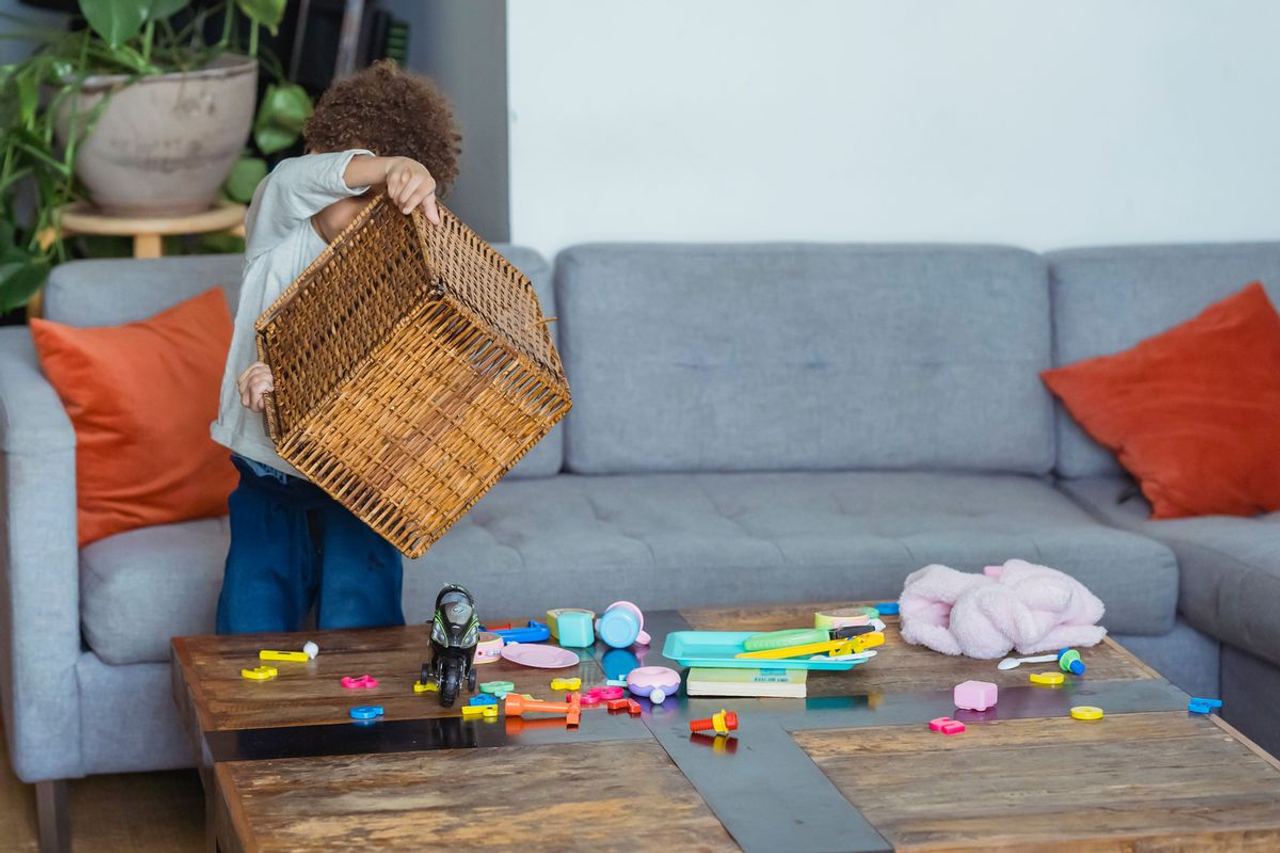 A Husband Pretended to Work Late to Avoid the Hardest Hours with His Three Young Kids – When His Wife Found Out, She Tau