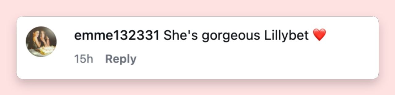 Another viewer responded warmly to the new footage, calling the young princess gorgeous. | Source: Instagram