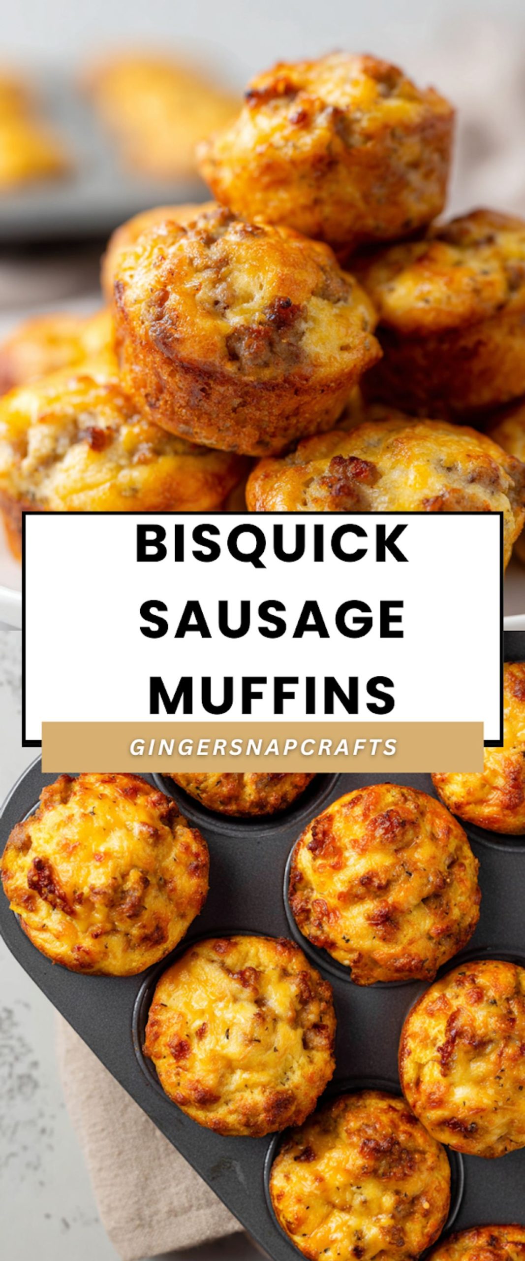 Bisquick Sausage Muffins