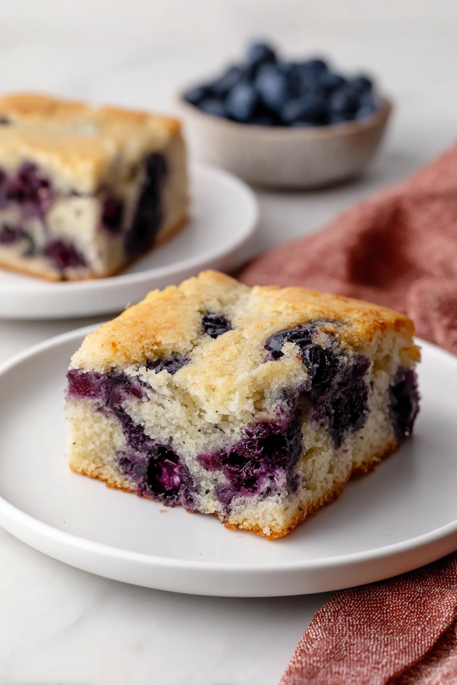 Blueberry Buttermilk Breakfast Cake