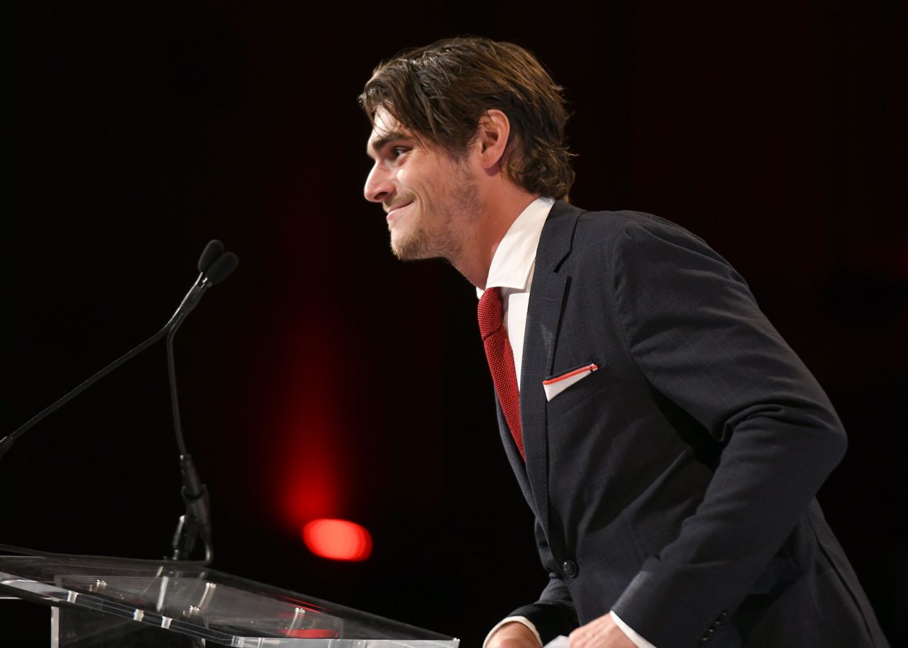 RJ Mitte hosts the Runway of Dreams Foundation's Fashion Revolution event in New York City on September 5, 2018. His work with charitable organizations extended beyond Hollywood and included support for arts and community programs in Brownsville, Texas. | Source: Getty Images