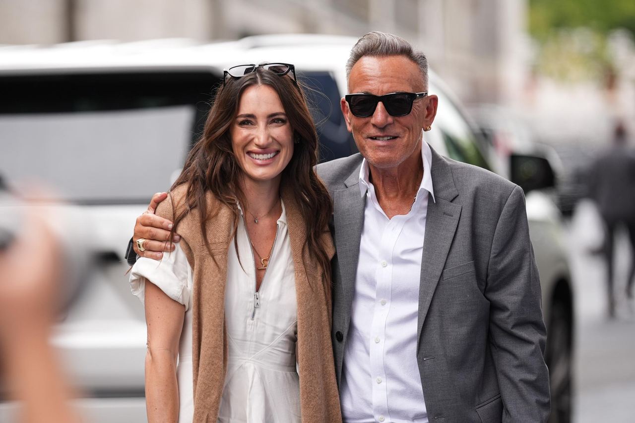 Bruce Springsteen and his daughter Jessica attend the US Open at the USTA Billie Jean King National Tennis Center in New York City on September 7, 2025 | Source: Getty Images