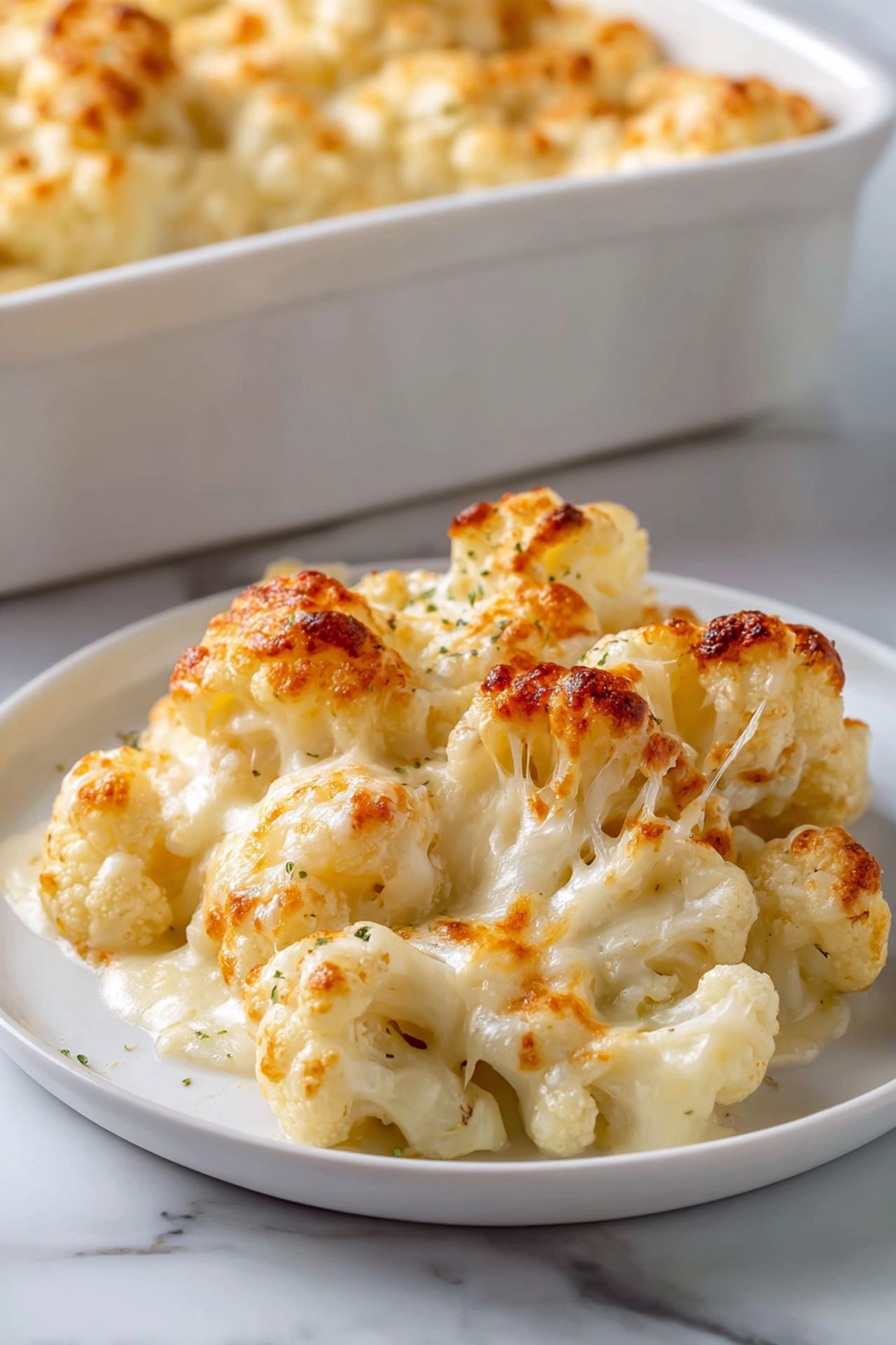 Cheesy Cauliflower Casserole