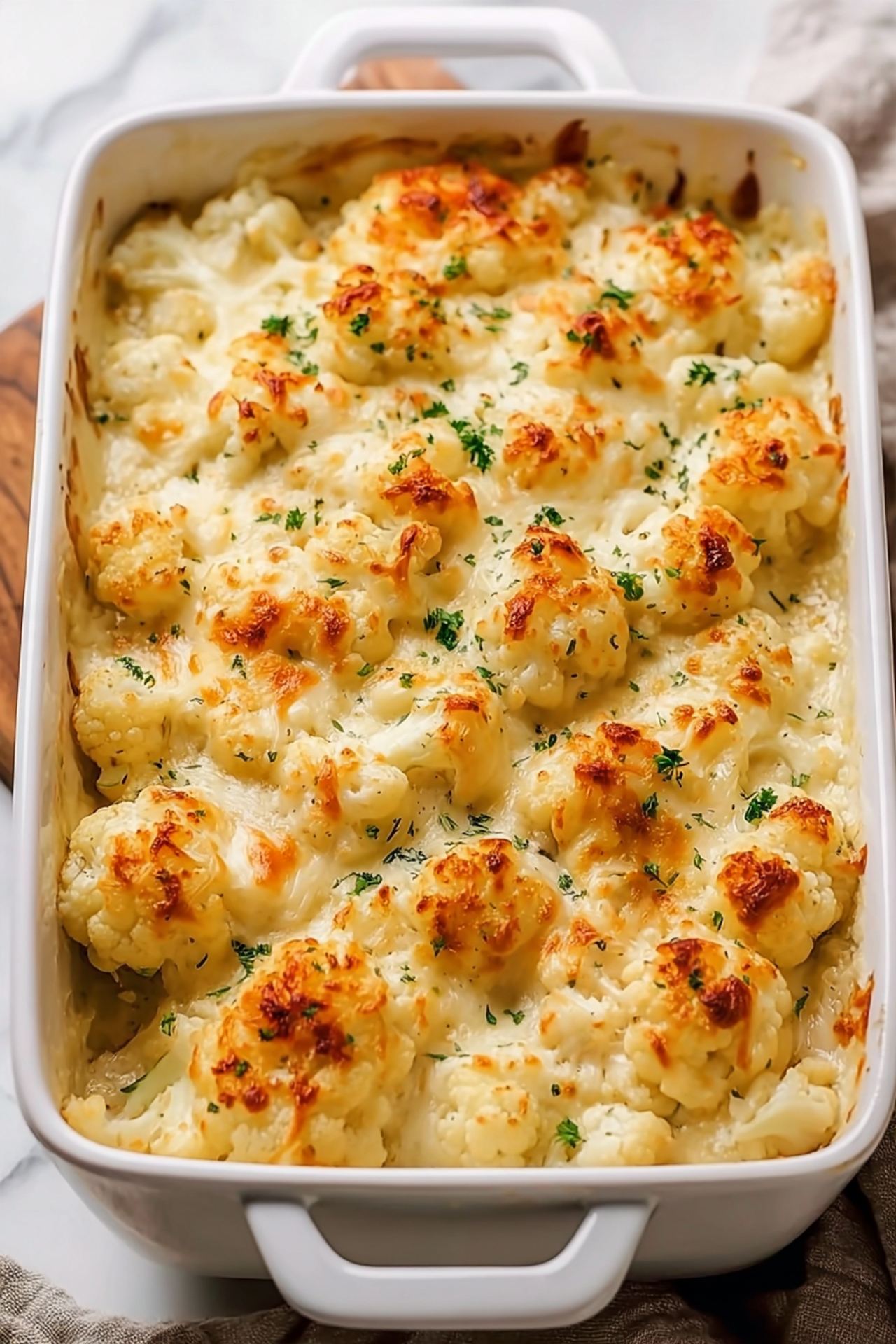 Cheesy Cauliflower Casserole