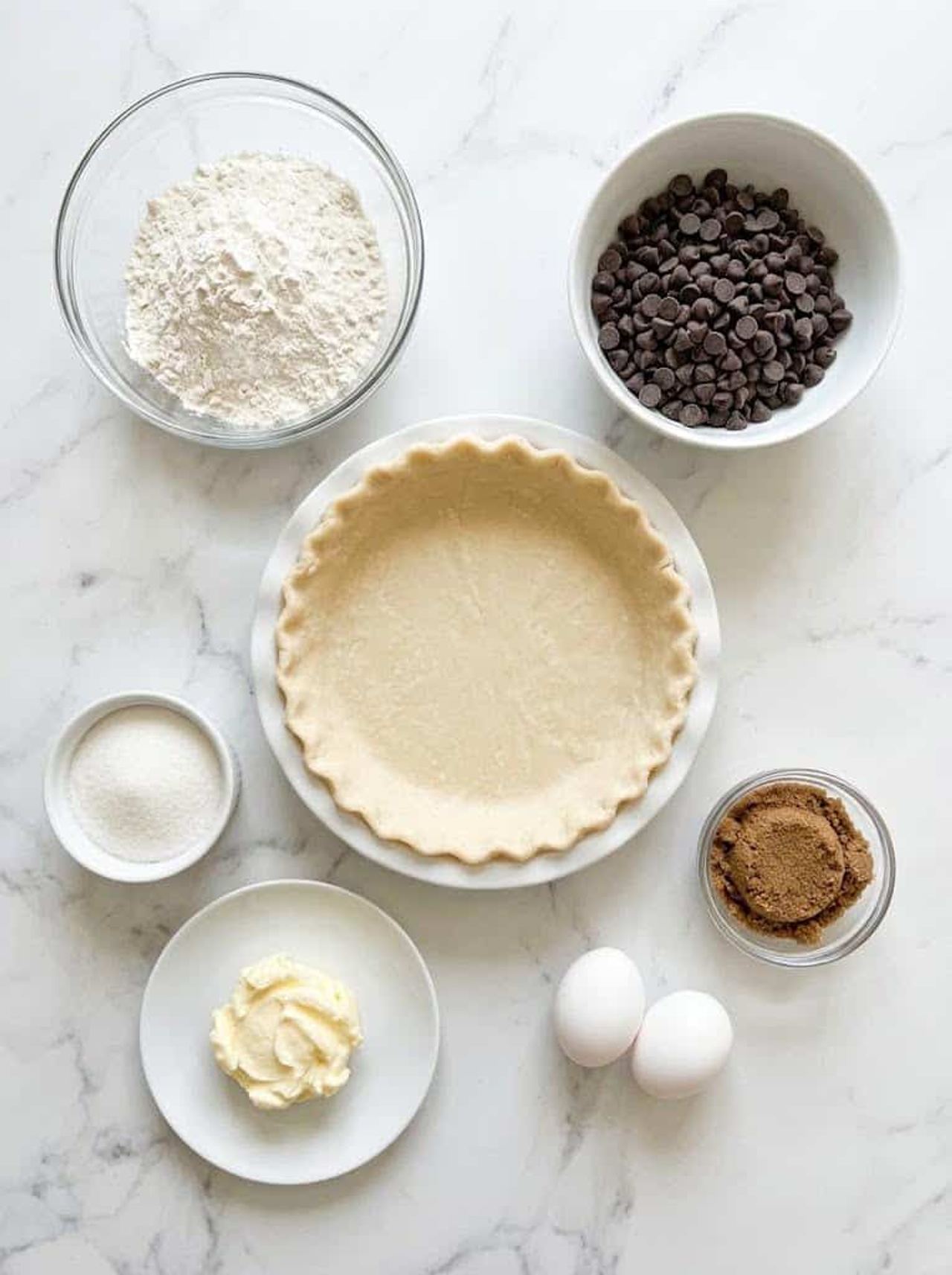 Chocolate Chip Cookie Pie
