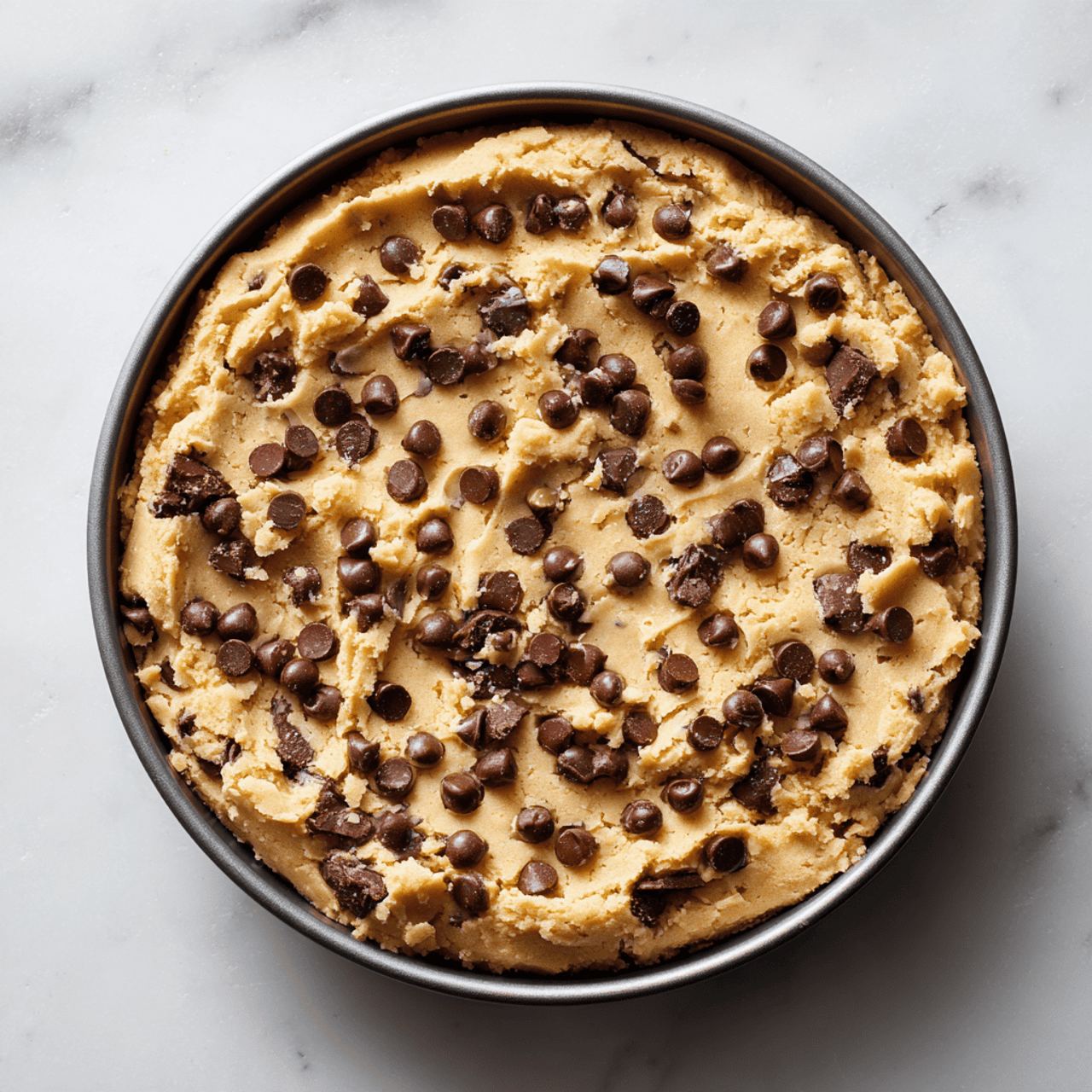 Chocolate Chip Cookie Pie