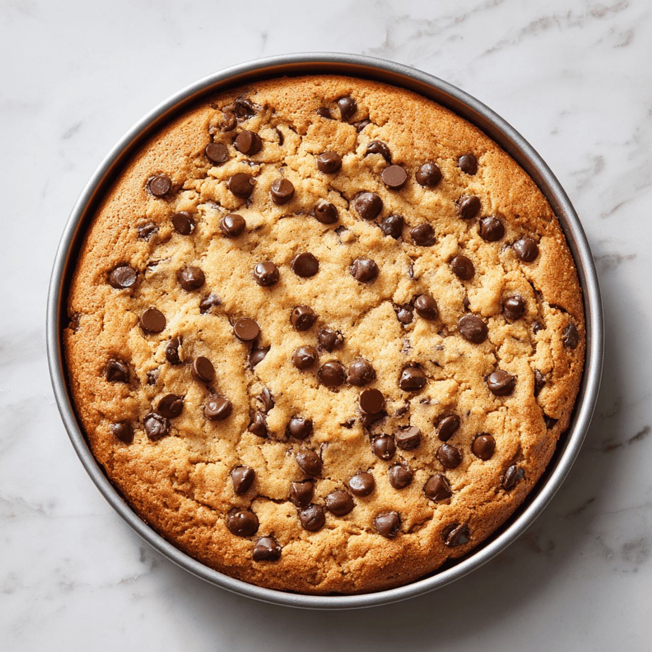 Chocolate Chip Cookie Pie