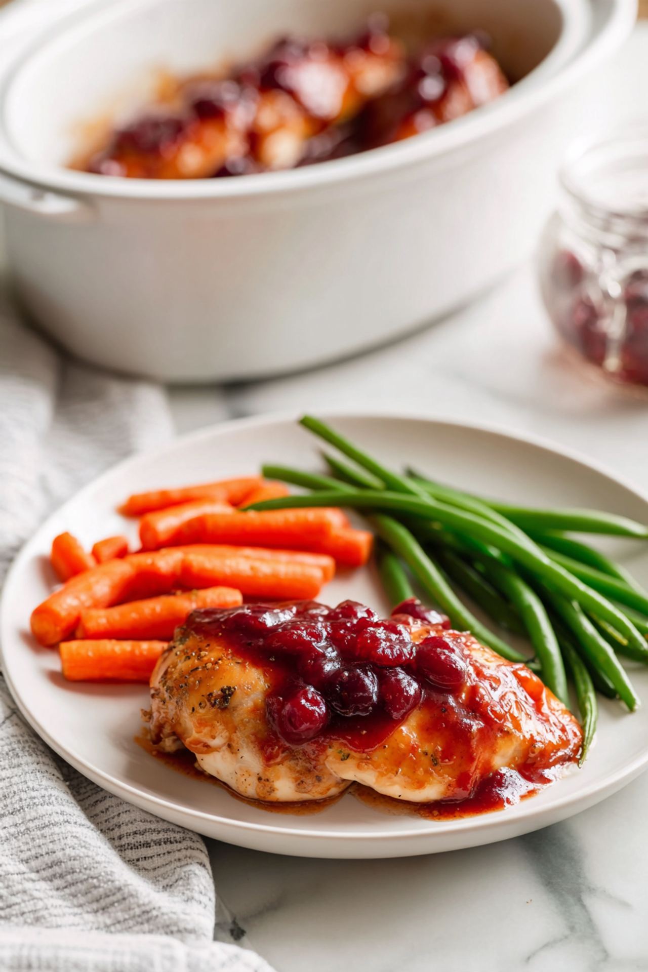 Country-Style Cranberry Chicken