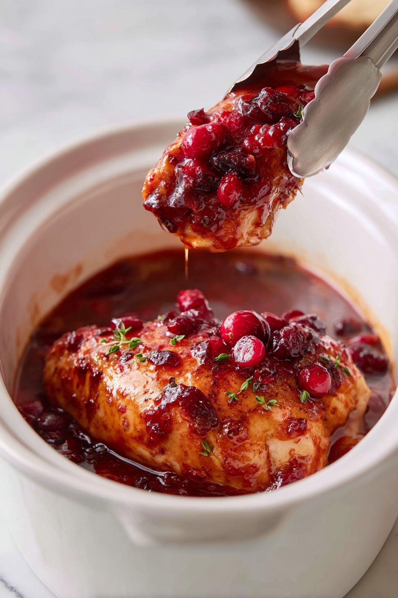 Country-Style Cranberry Chicken