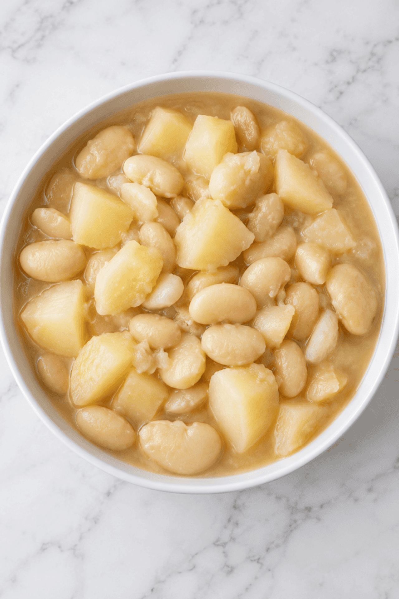 Country-Style Potatoes and Butter Beans