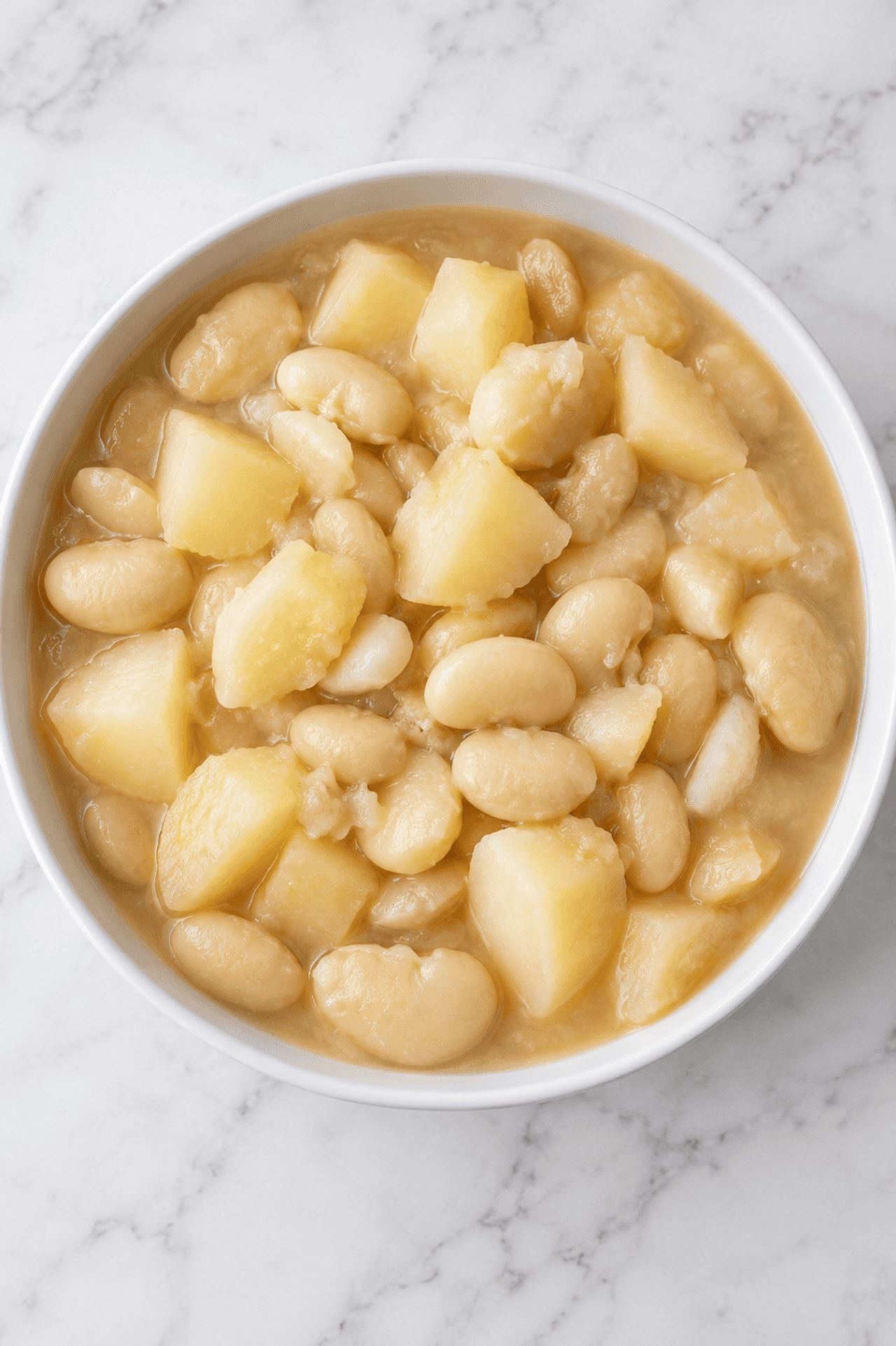 Country-Style Potatoes and Butter Beans