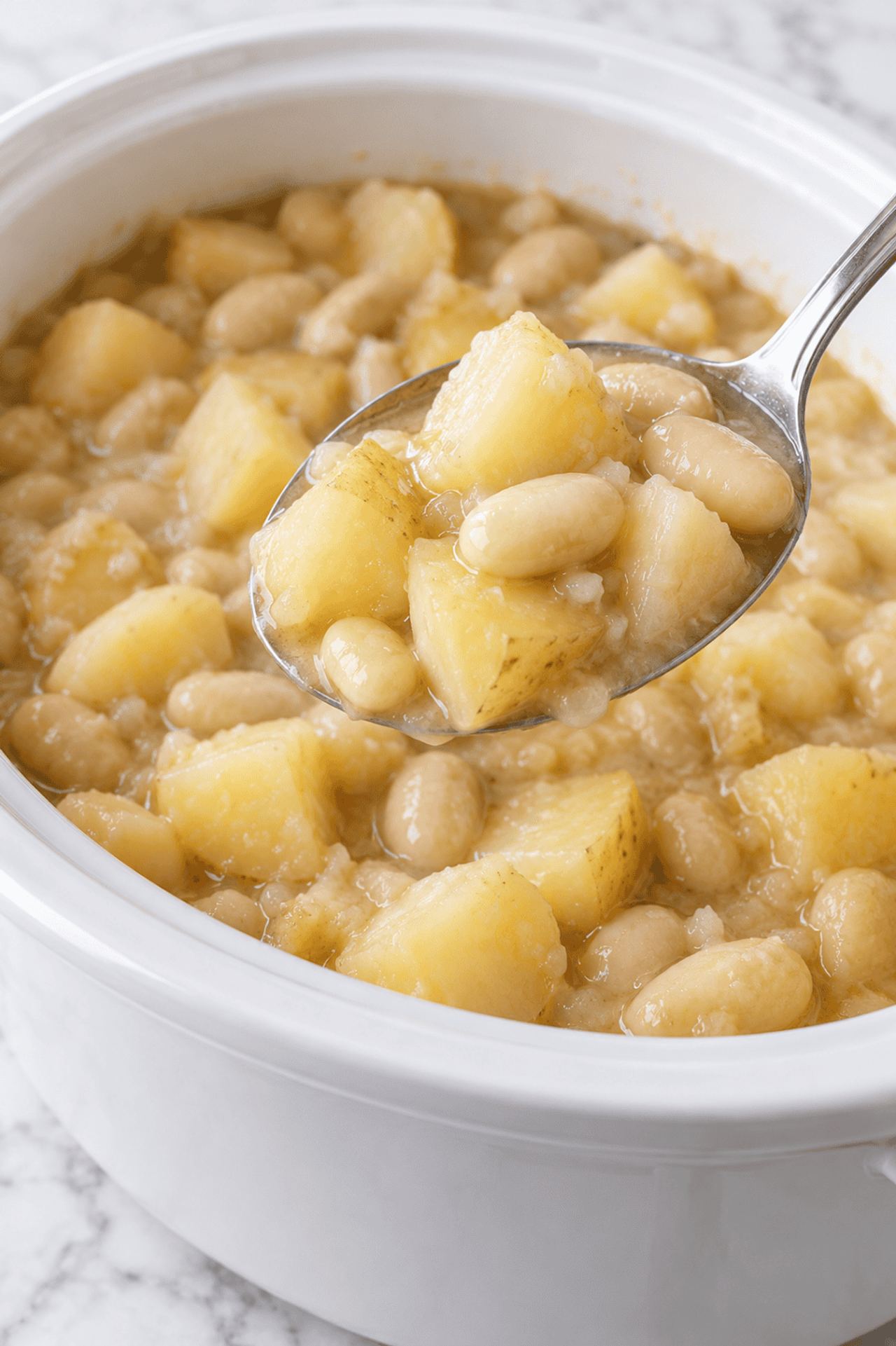 Country-Style Potatoes and Butter Beans