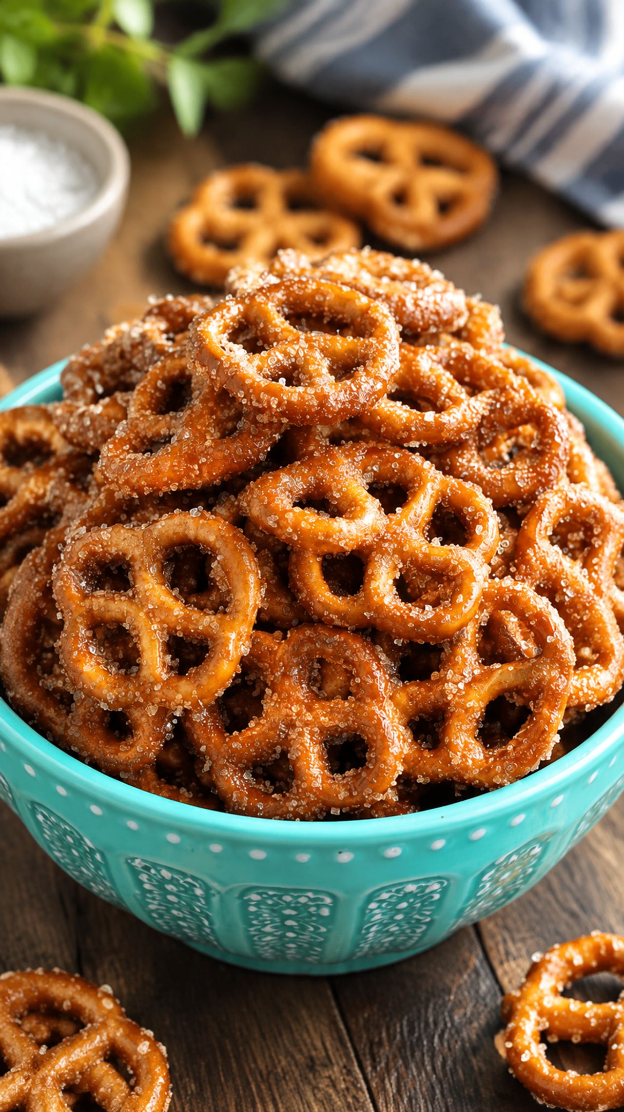 Crack Pretzels are the ultimate no-bake homemade salty snack.

This crispy, buttery, ranch