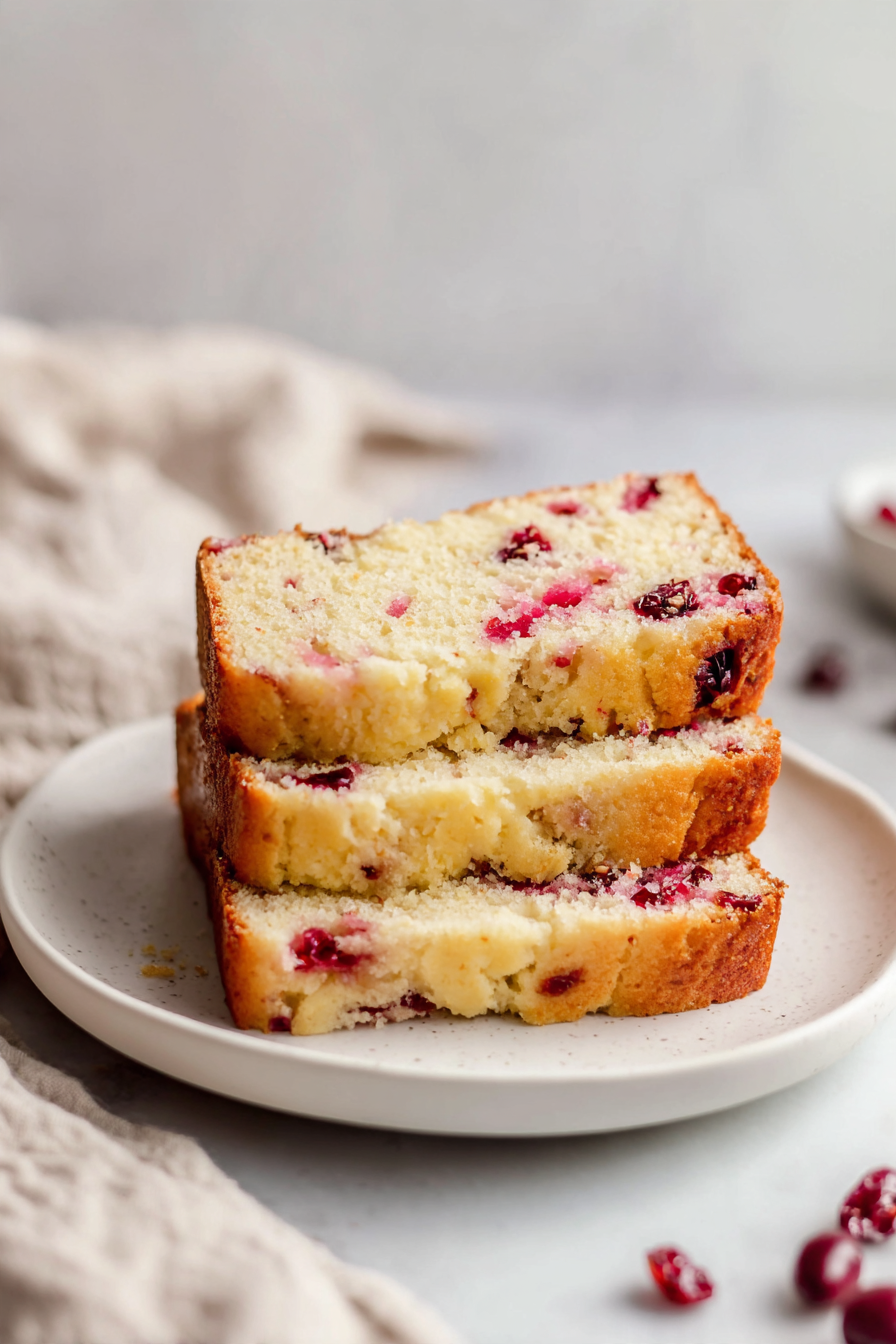 Cream Cheese Cranberry Loaf