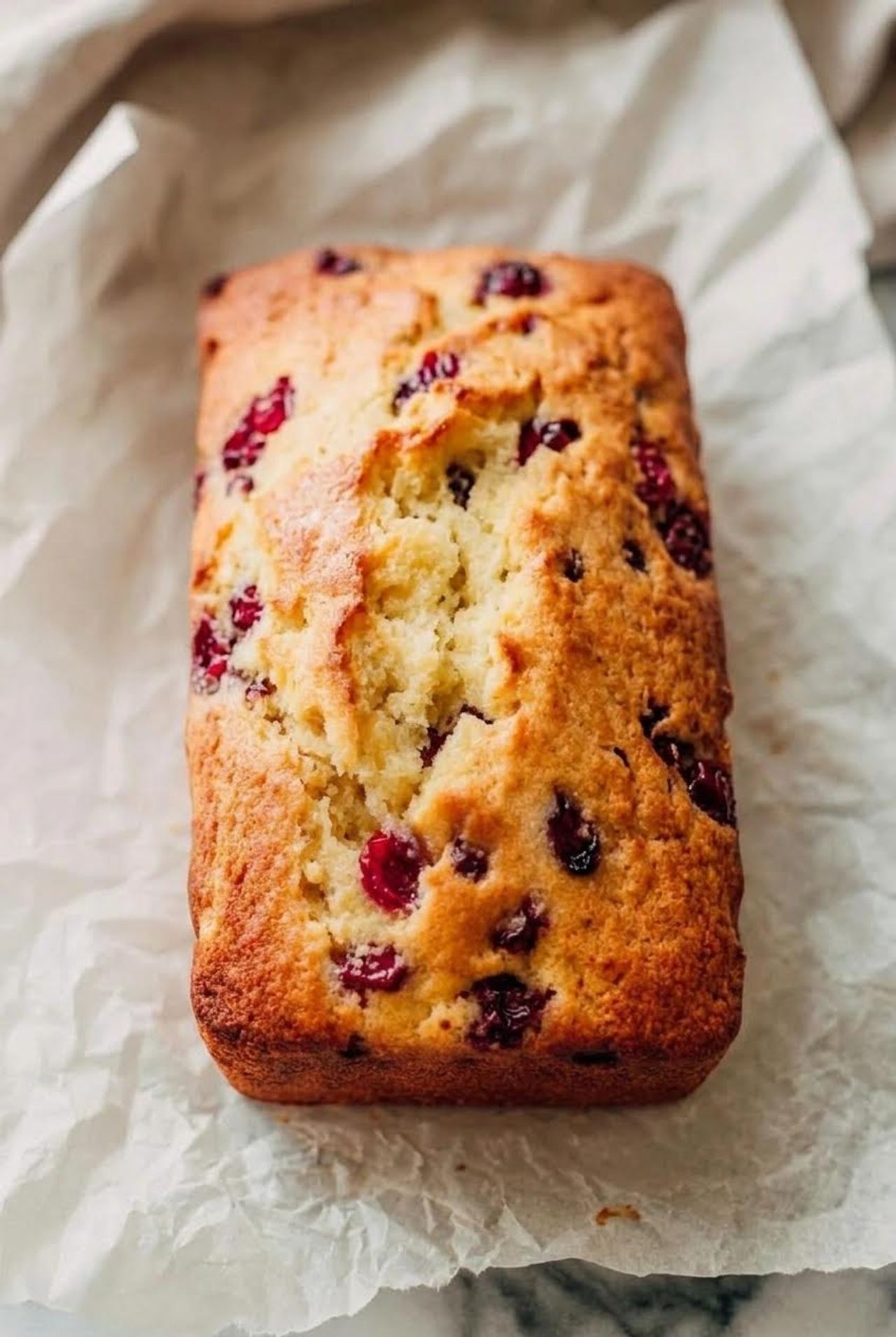 Cream Cheese Cranberry Loaf