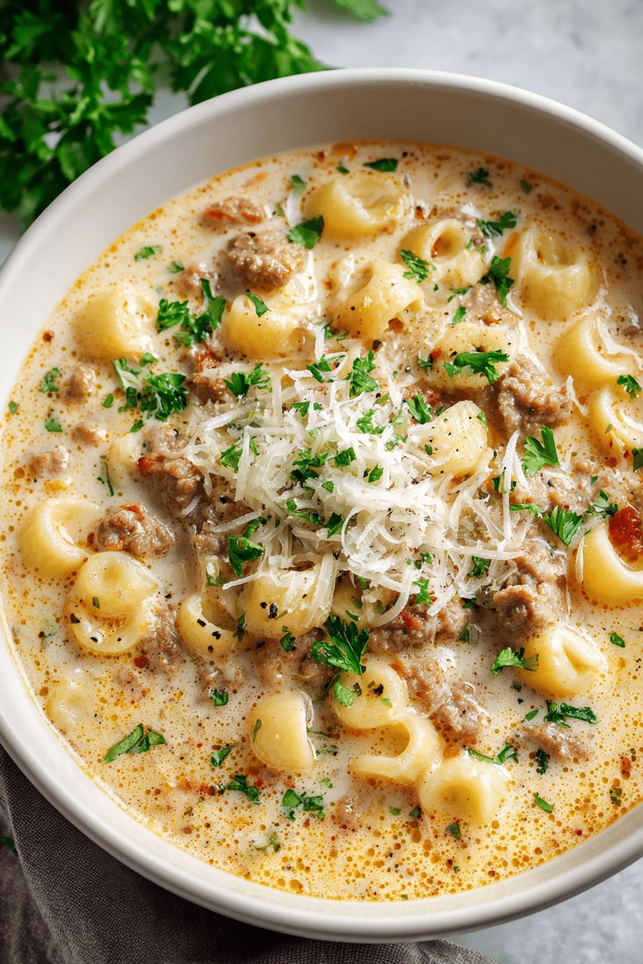 Creamy Italian Sausage Soup