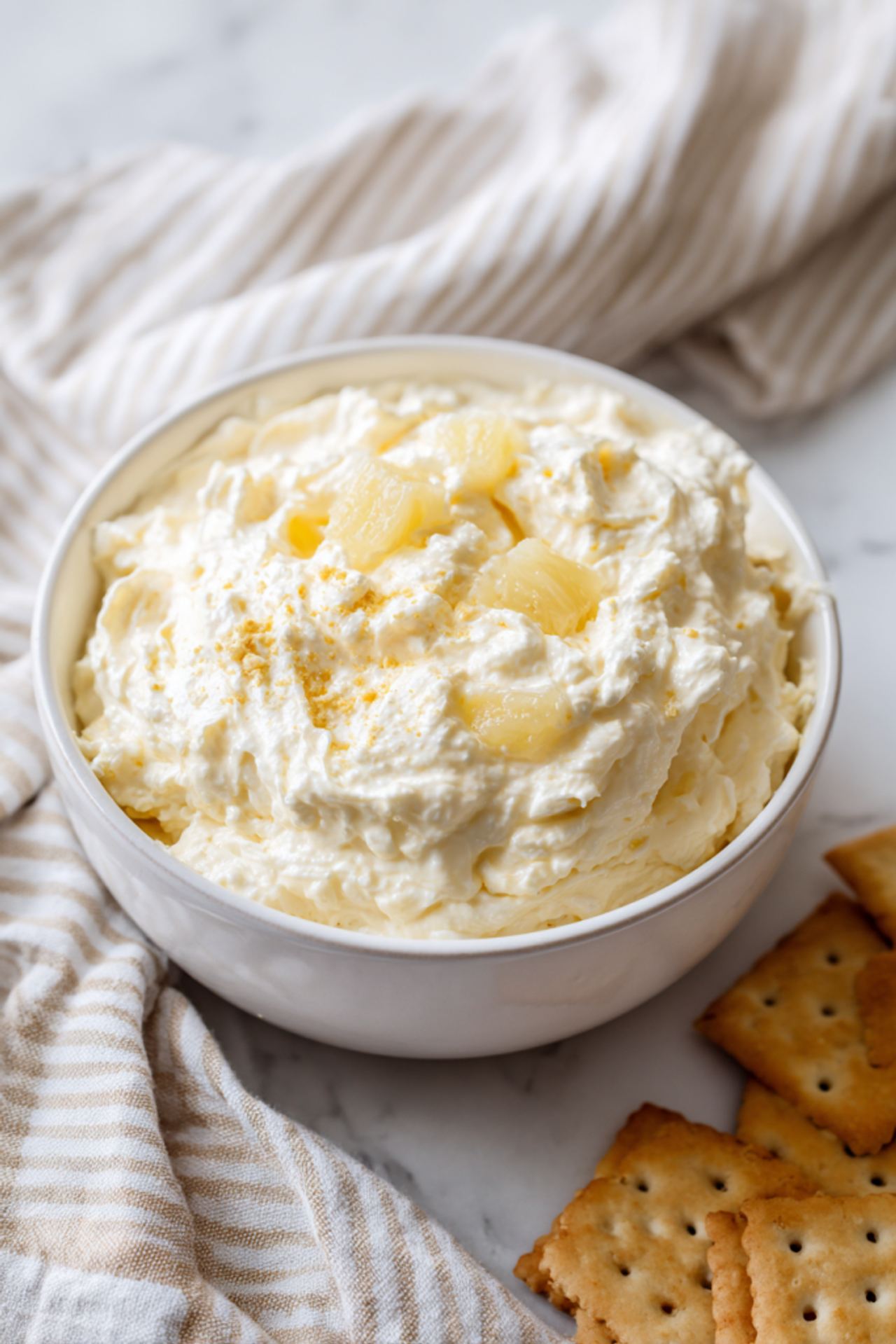 Creamy Pineapple Cream Cheese Dip